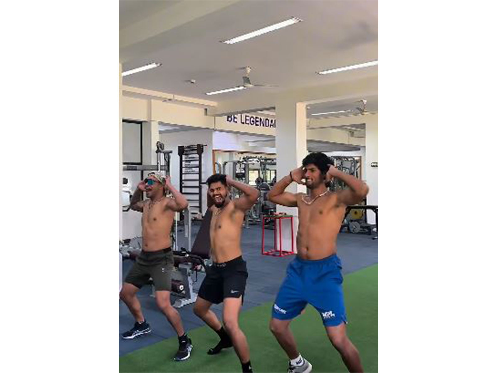 Shikhar Dhawan, Shreyas Iyer, Tilak Varma (Image source: Dhawan's Instagram)