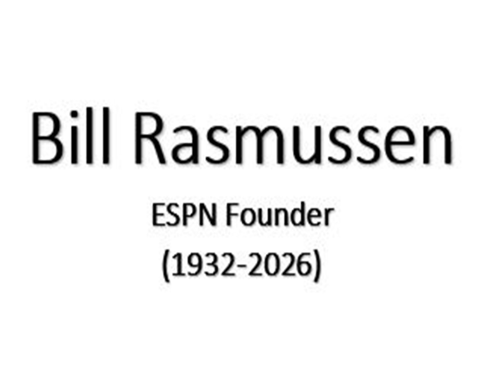 ESPN founder Bill Rasmussen (Image source: ANI)