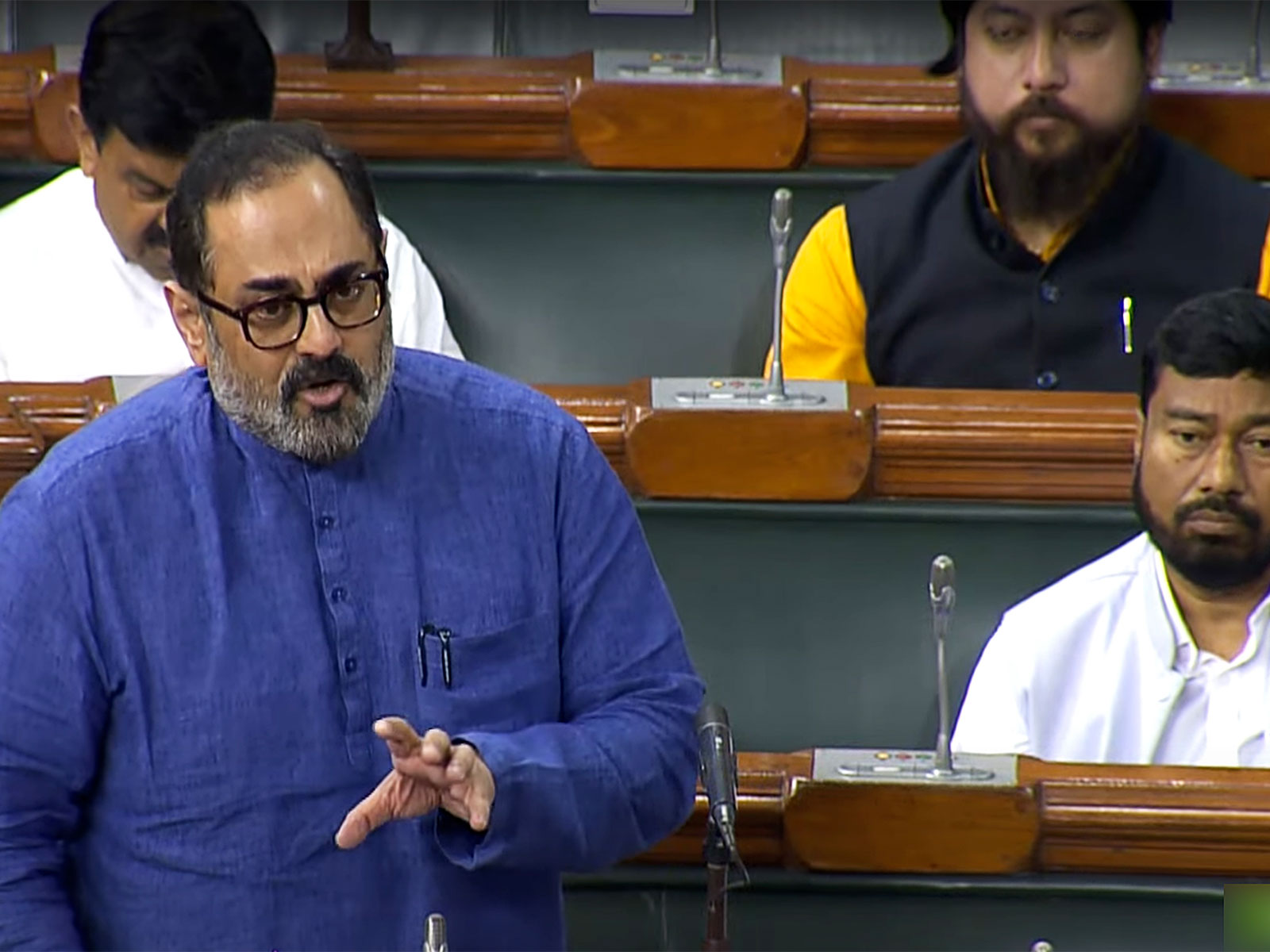 BJP Keralam president and MLA Rajeev Chandrasekhar (File Photo/ANI)