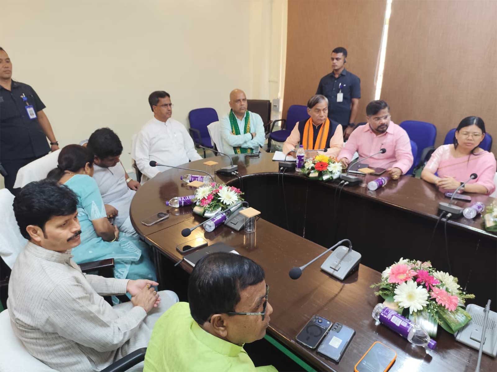 Tripura CM Manik Saha holds high-level organisational meeting (Photo/Tripura CMO)