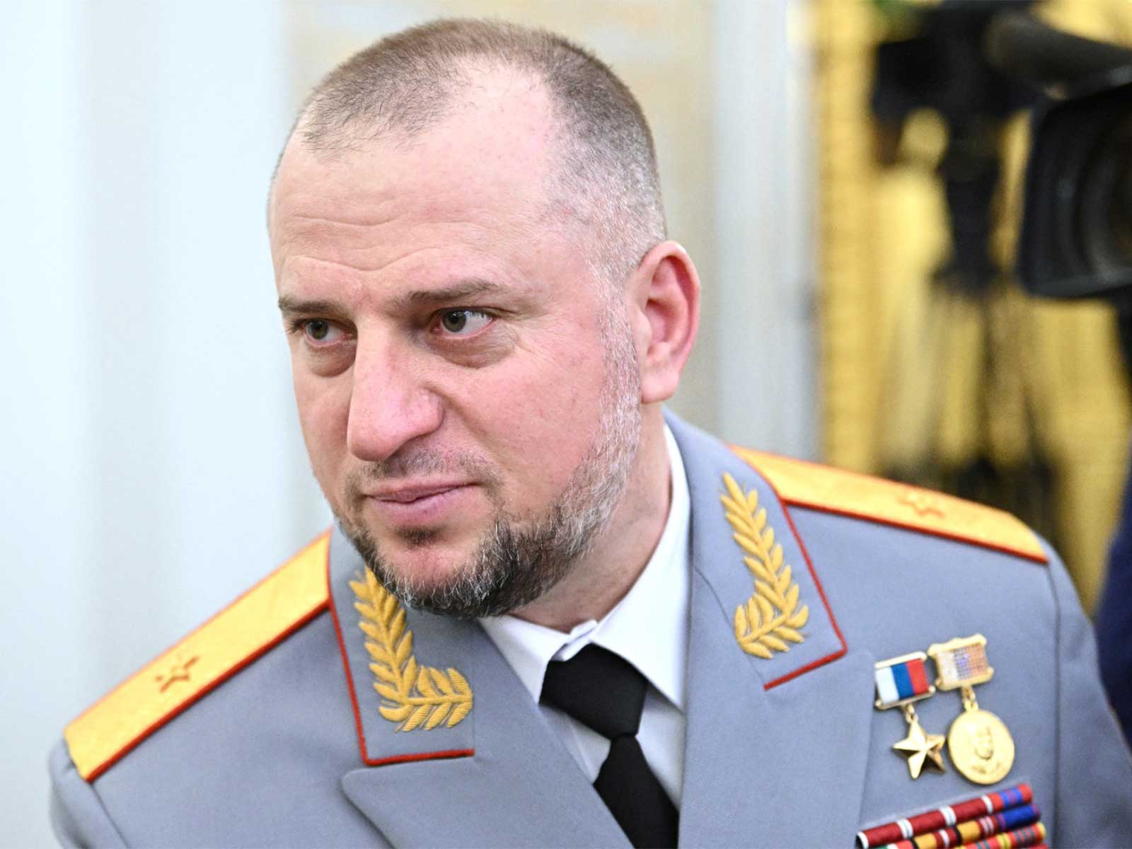 Lieutenant General Apti Alaudinov, deputy chief of the Russian Armed Forces' Main Military-Political Department and commander of the Akhmat special forces unit (Photo/Reuters)
