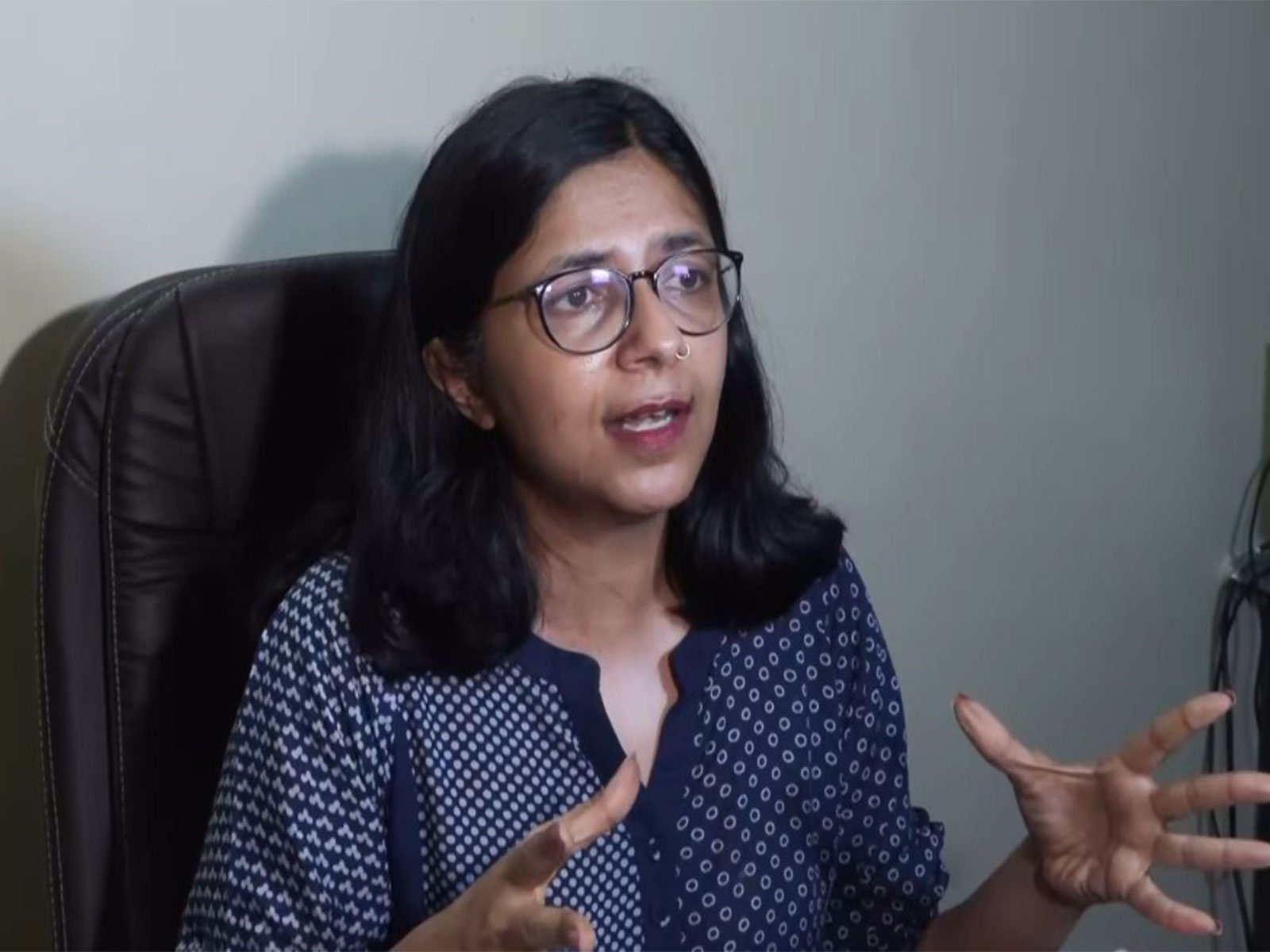 BJP MP and former AAP leader Swati Maliwal (Photo/ANI)