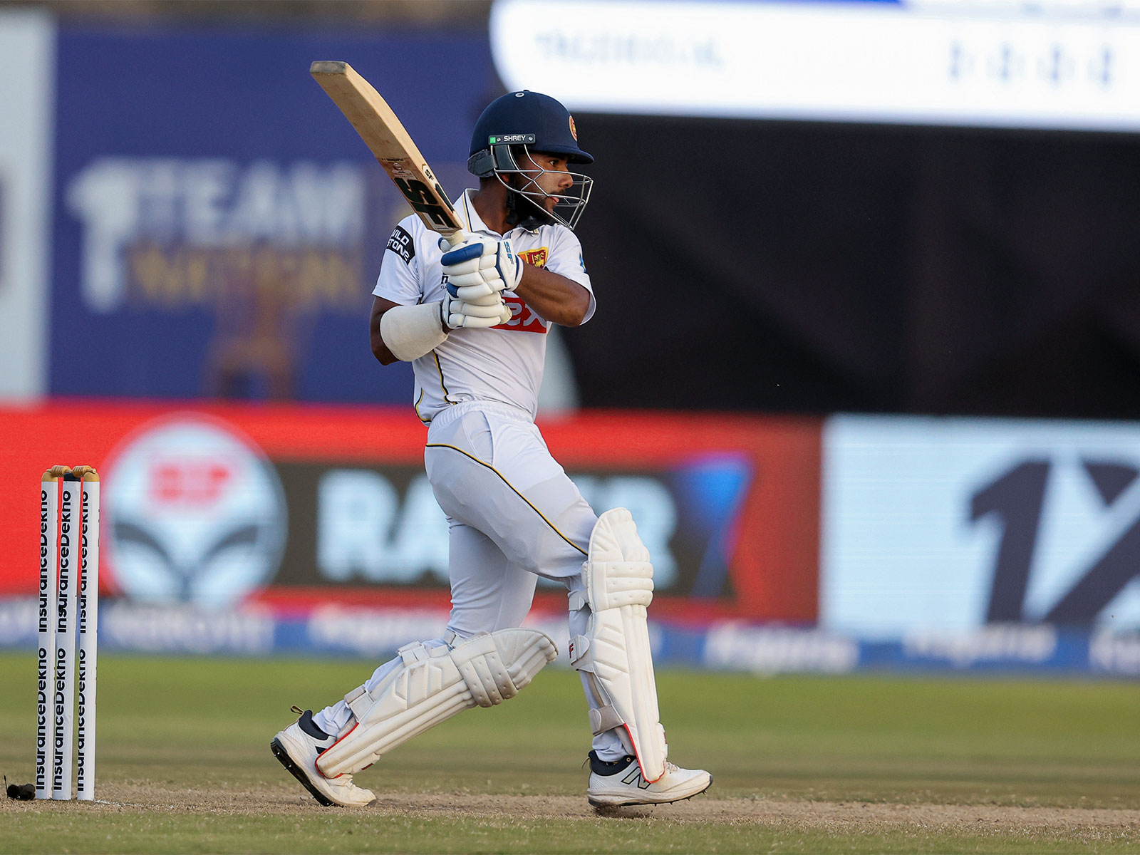 Sonal Dinusha in action (Photo: ANI)