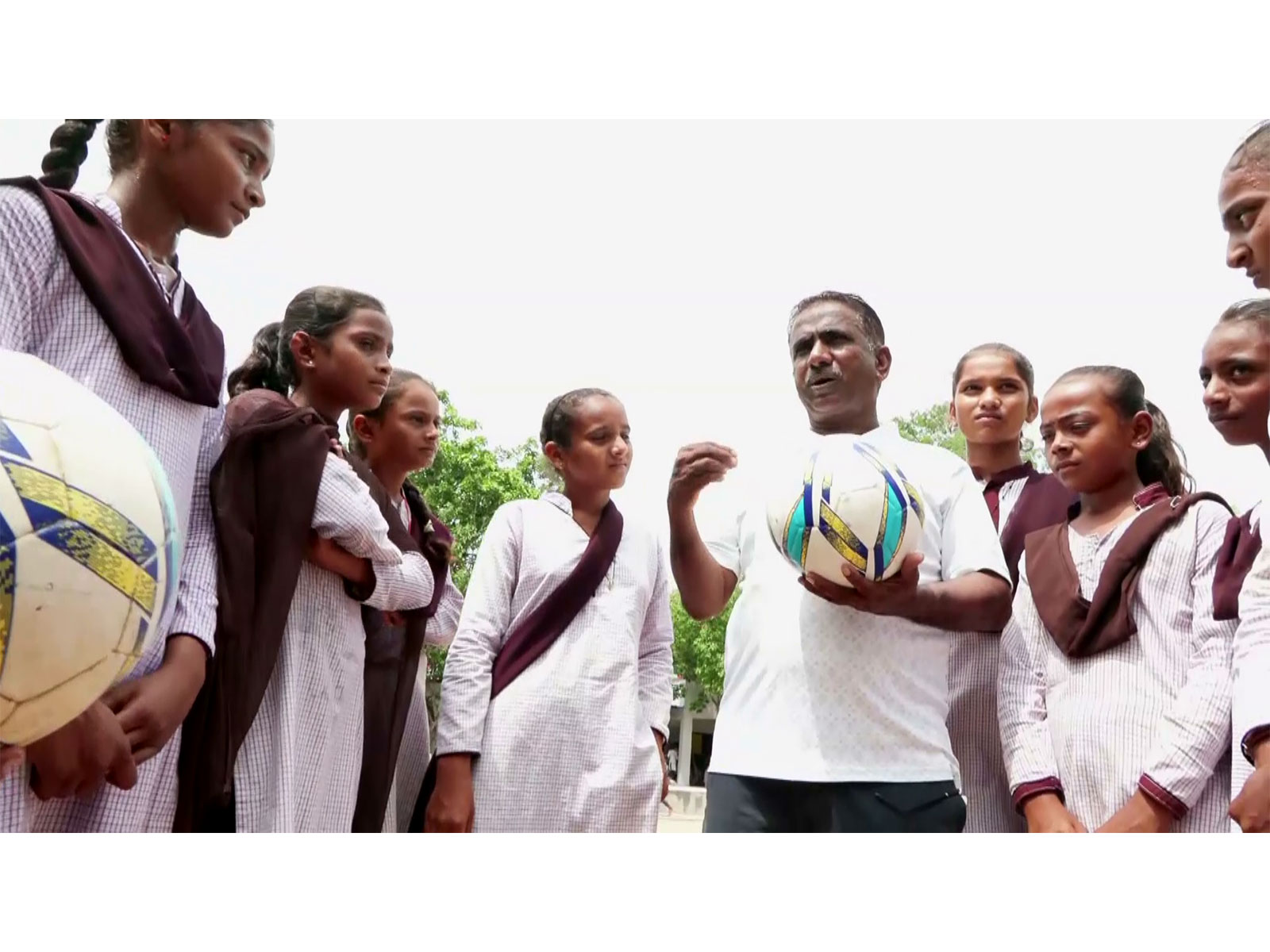 Football ground in Patan empowers girls with education and confidence (Photo:ANI) 