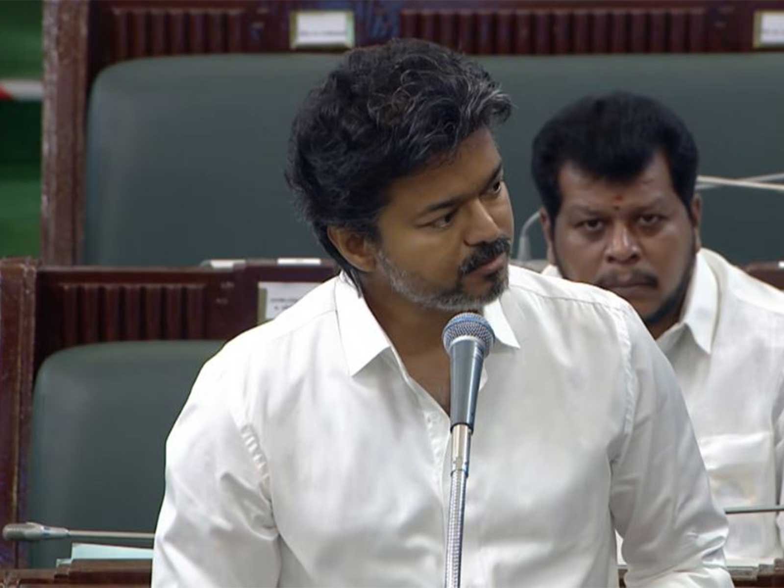 Tamil Nadu Chief Minister Vijay (Photo/Tamil Nadu Assembly)