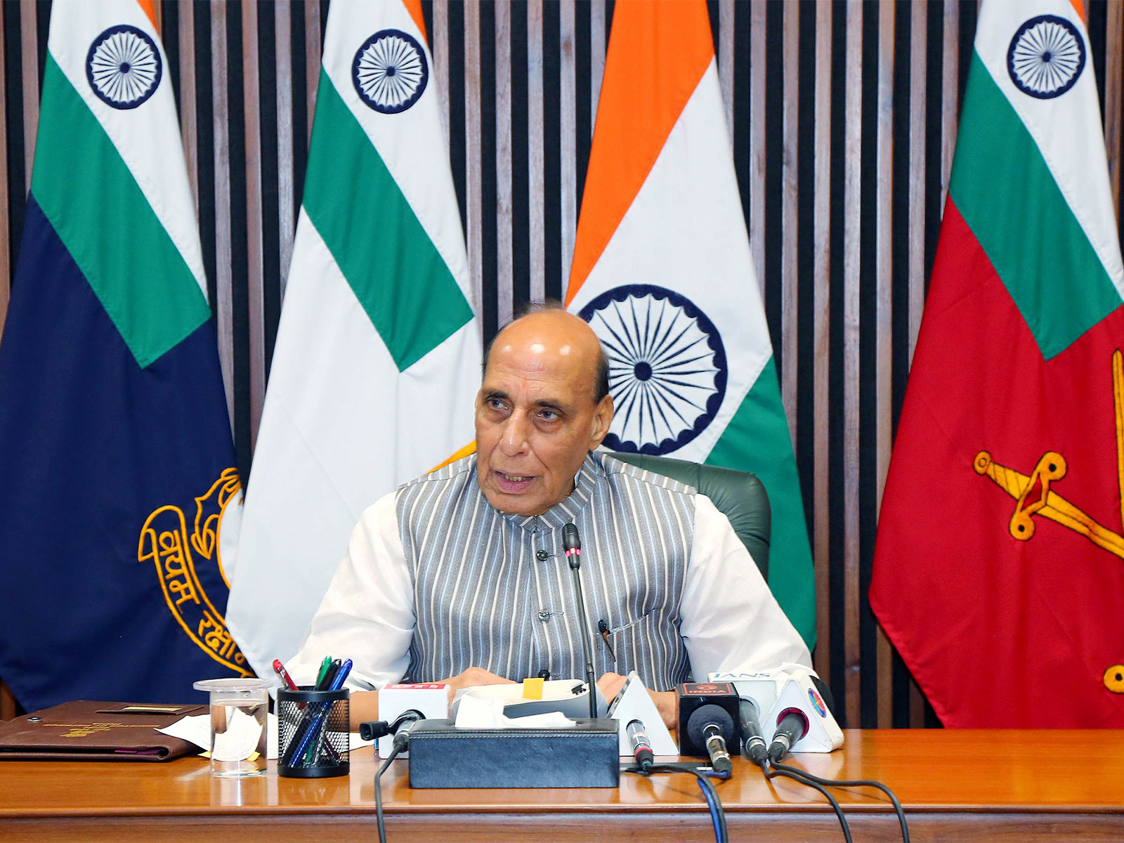 Defence Minister Rajnath Singh (File photo/ANI)