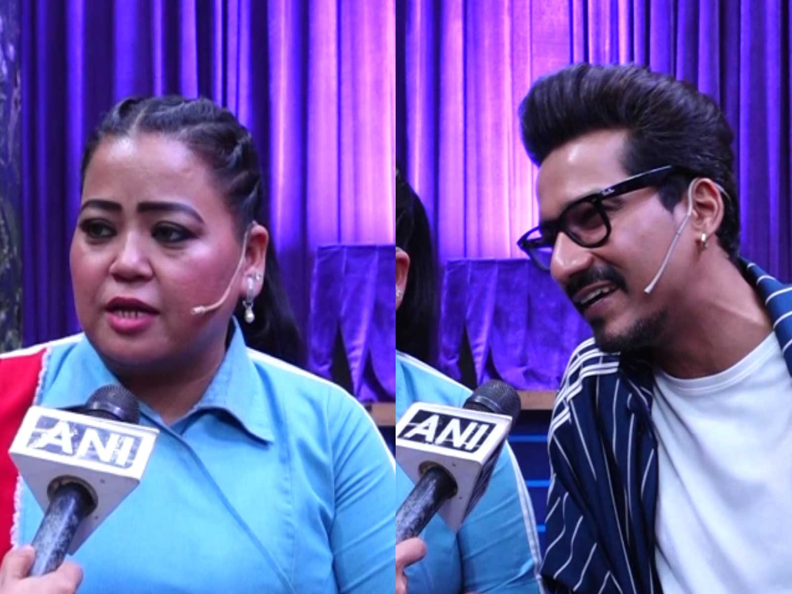 Comedian couple Bharti Singh and Harssh Limbachiyaa (Photo/ANI)