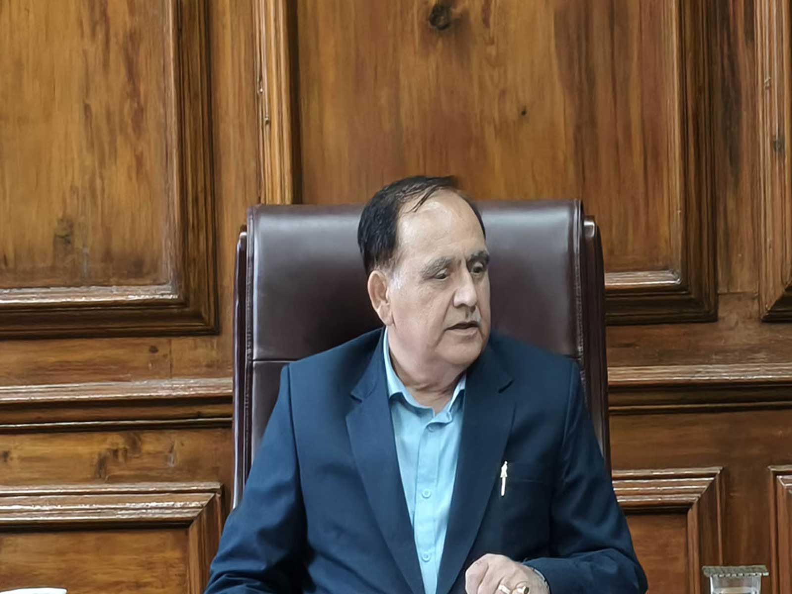 Himachal Pradesh Legislative Assembly, Speaker Kuldeep Singh Pathania (Photo/ANI)