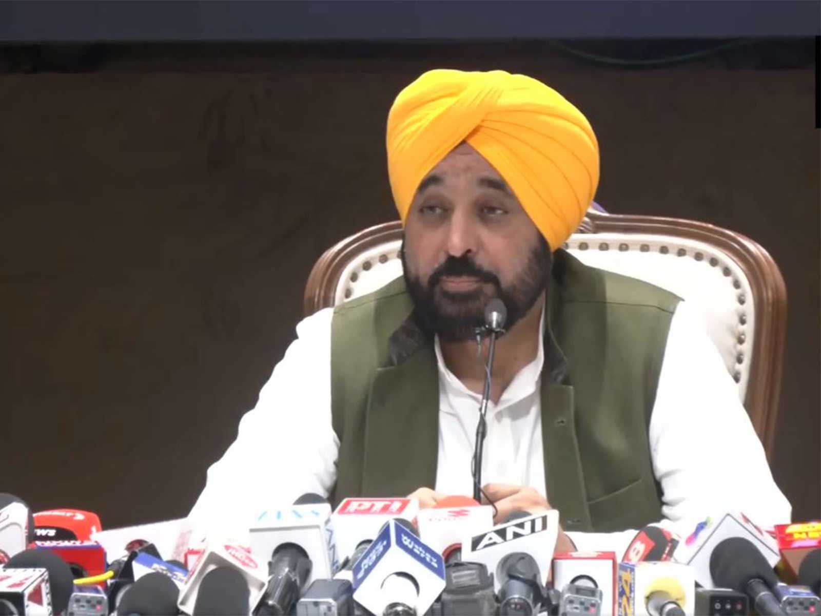 Punjab Chief Minister Bhagwant Mann  (Photo/ANI)