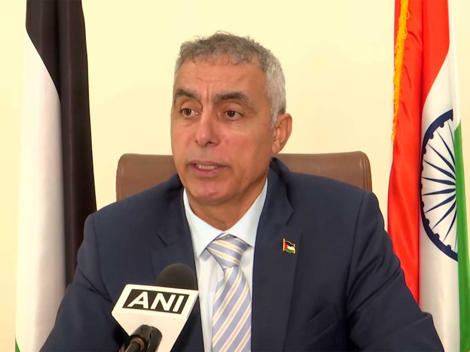 Palestine Ambassador to India Abdullah M Abu Shawesh (Photo/ANI)