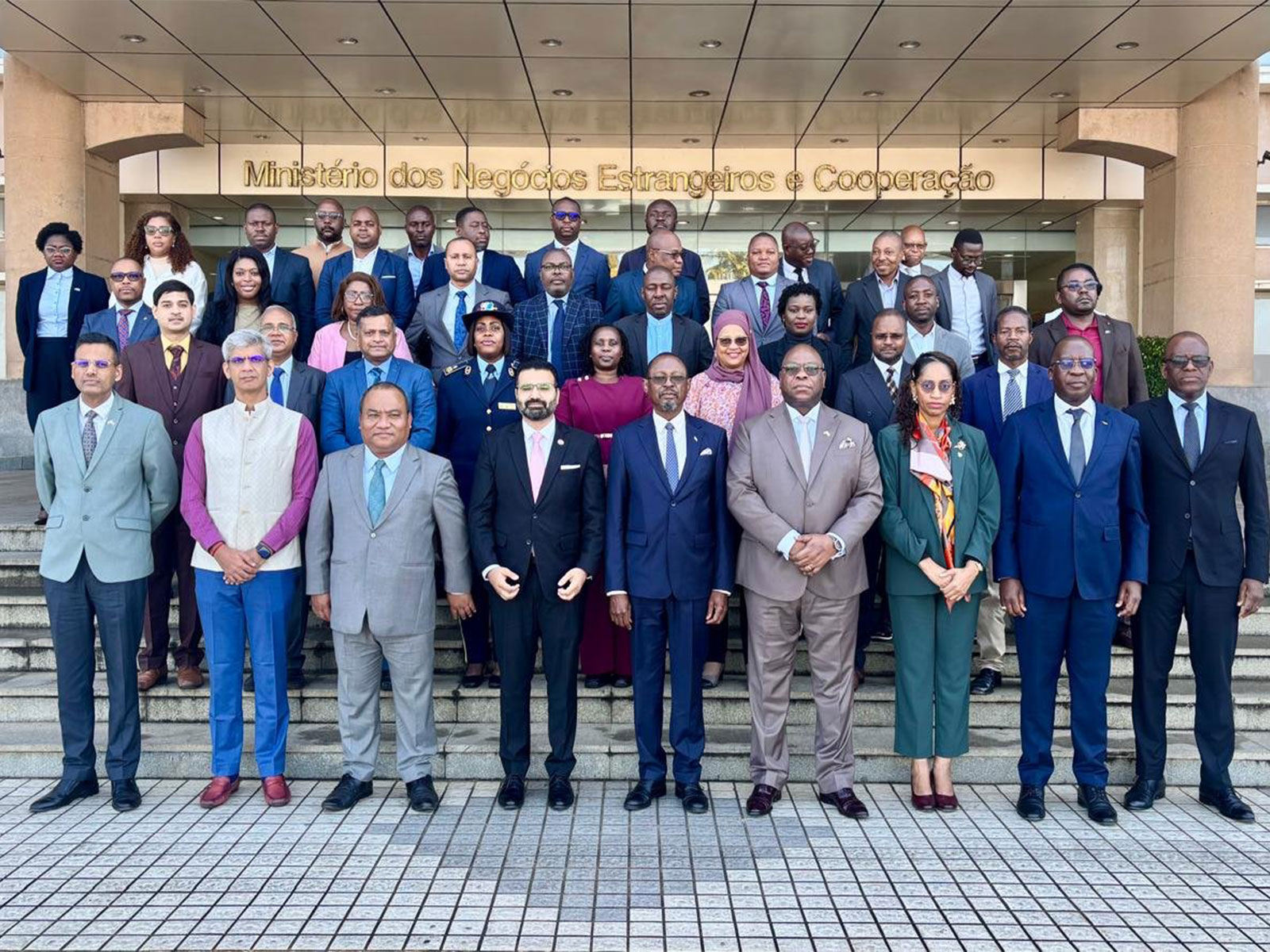 Visual from 3rd India - Mozambique Foreign Office Consultations in Maputo (Photo/X/@IndiainMoz)