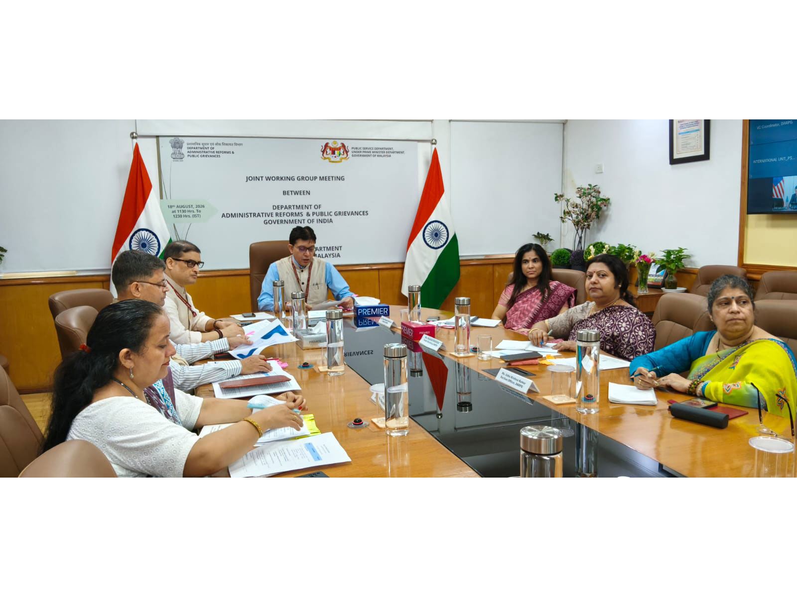  India-Malaysia Joint Working Group (JWG) Meeting (Photo/Ministry of Personnel, Public Grievances & Pensions)