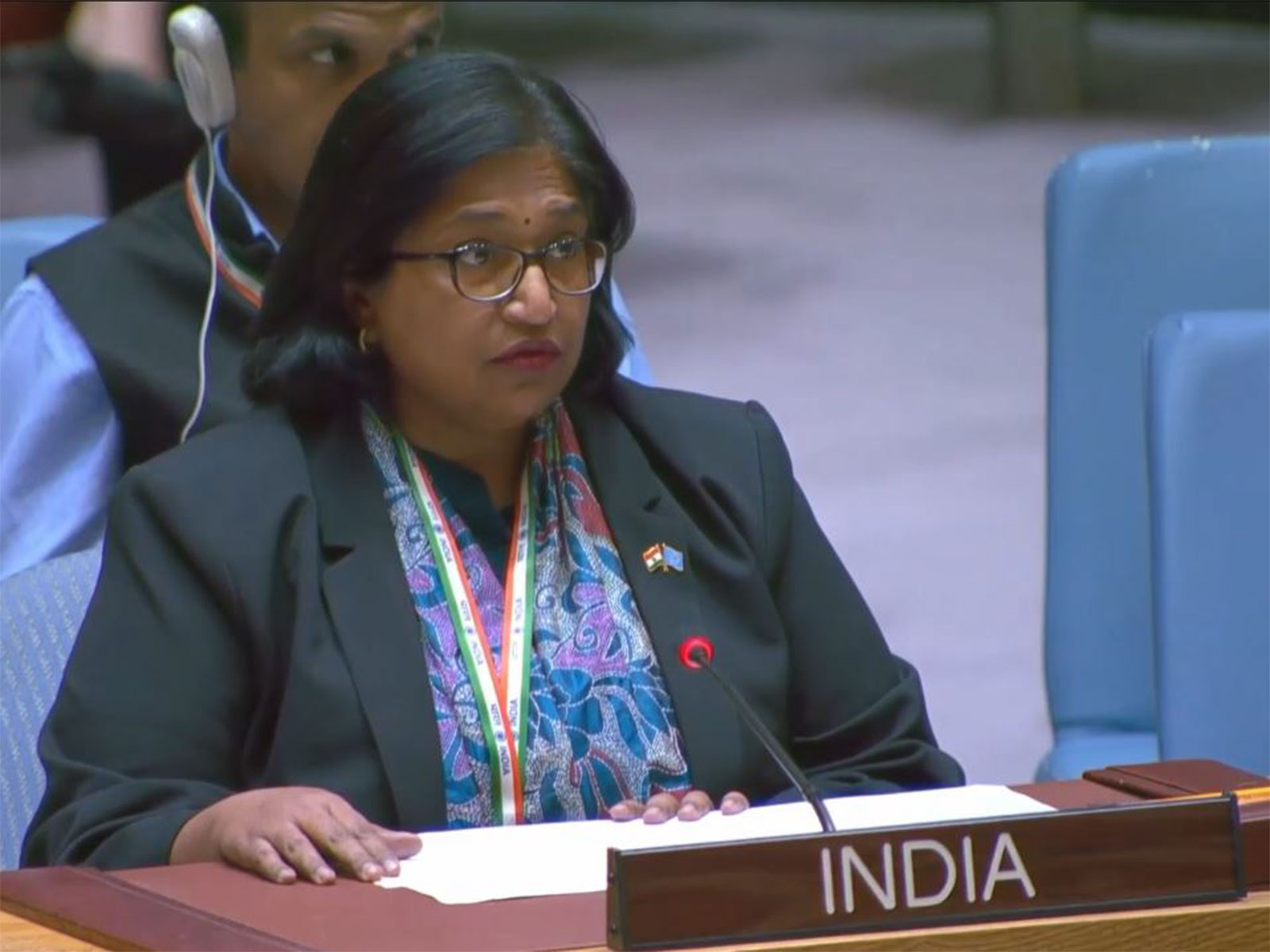 Charge d'Affaires of India's Permanent Mission to the UN, Ambassador Yojna Patel (Photo: x/@IndiaUNNewYork)