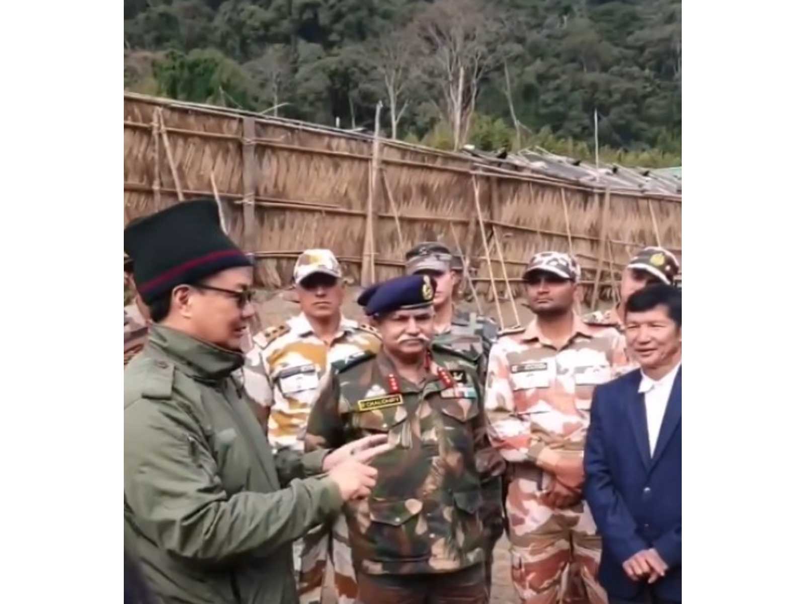 Union Minister visits remote areas in Arunachal Pradesh (Photo: X@KirenRijiju)