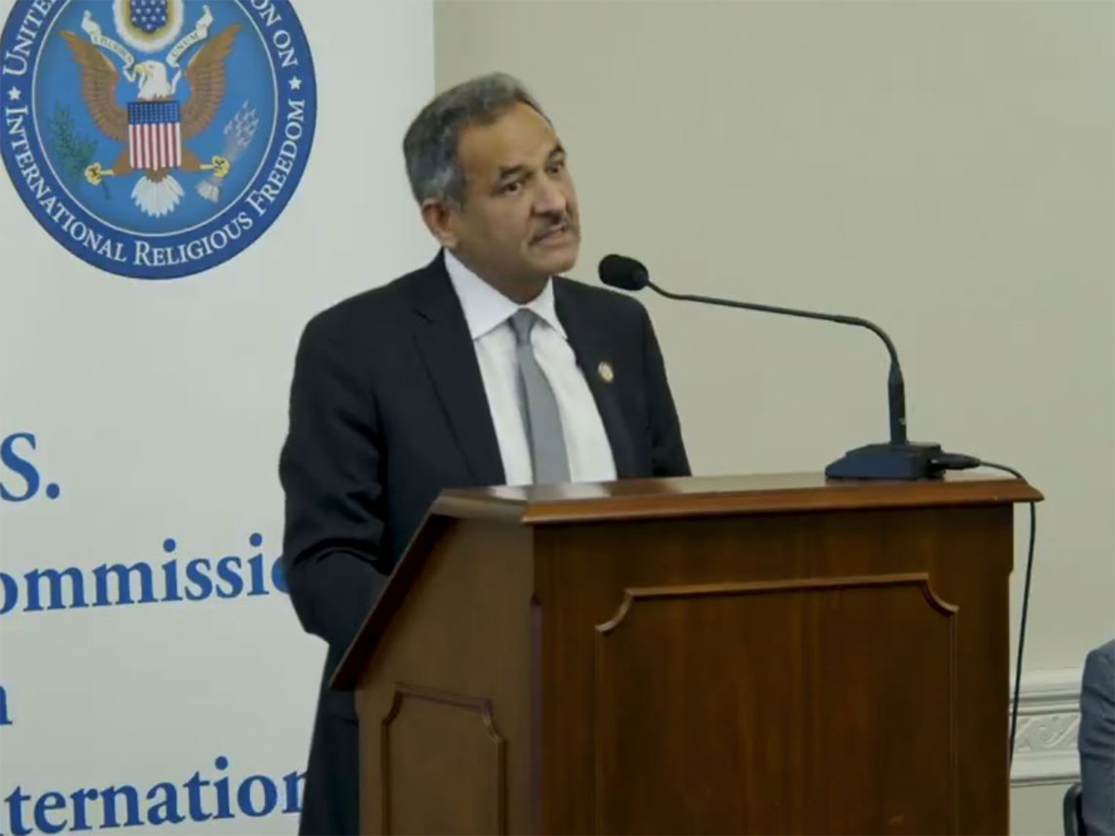 USCIRF Commissioner Asif Mahmood (File Photo: X/@USCIRF)