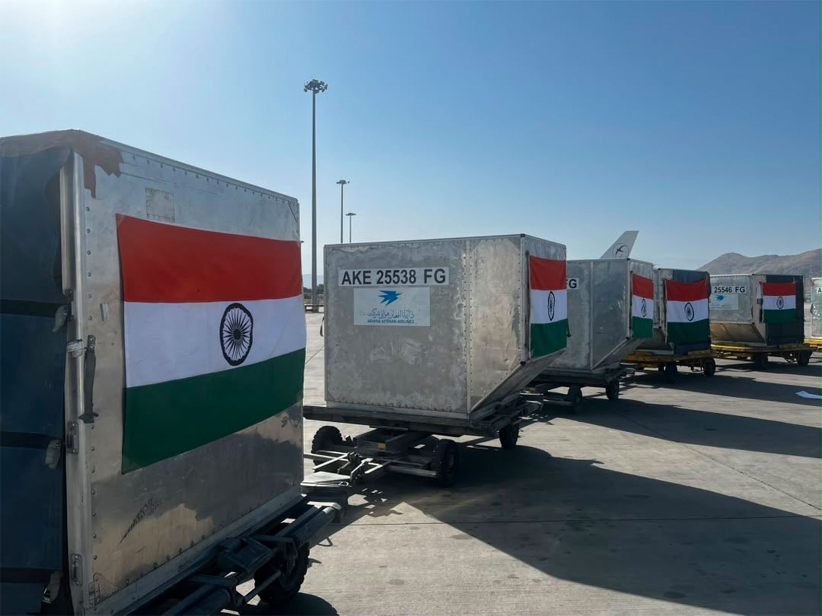 India delivers medicines and medical supplies to a government hospital in Kabul as part of its humanitarian assistance to Afghanistan. (Photo: X/@MEAIndia)