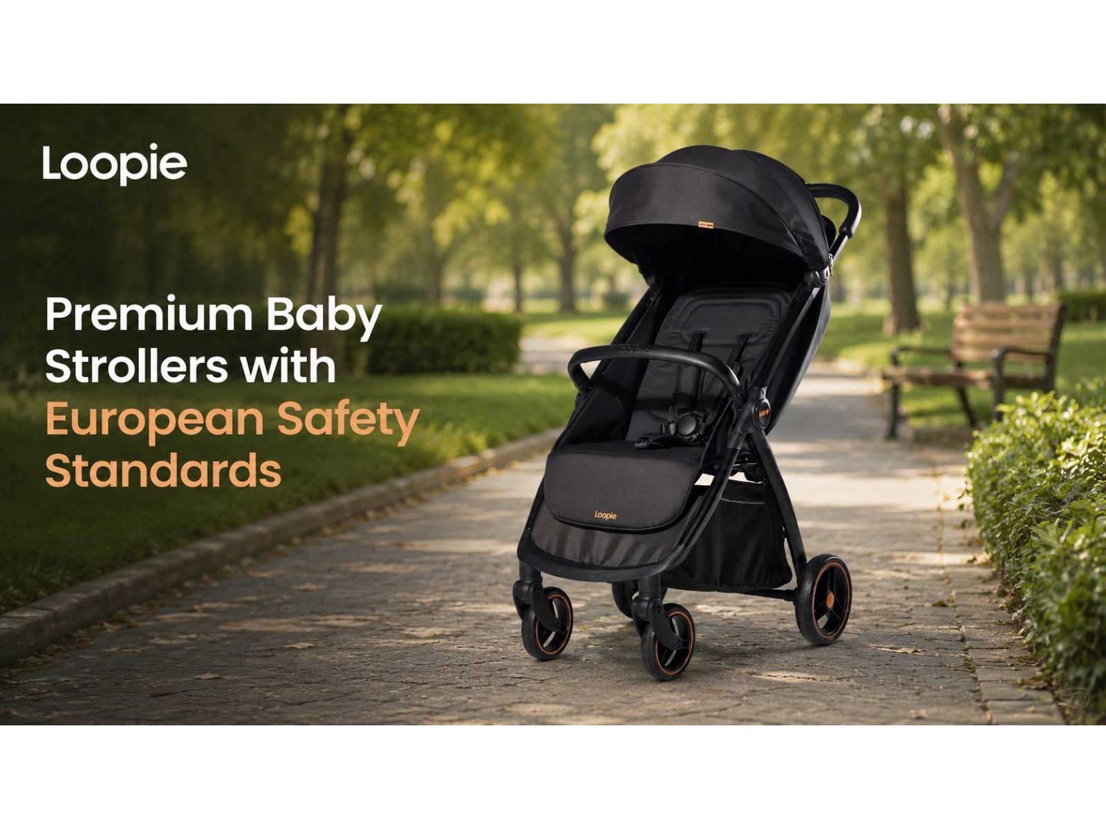 Loopie is building a premium baby-gear portfolio focused on safety, comfort and everyday usability, with products including the Hop stroller and Lap car seat