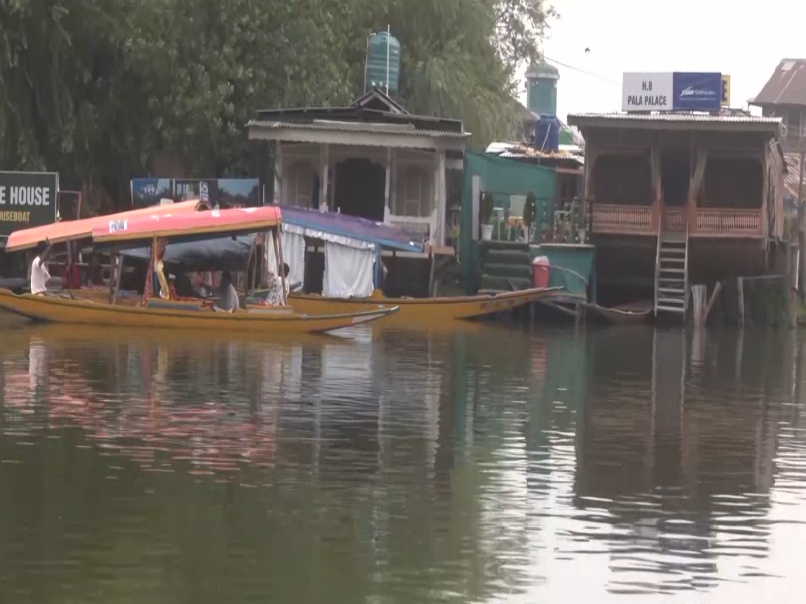 Tourists enjoying Shikara rides (Photo/ANI)