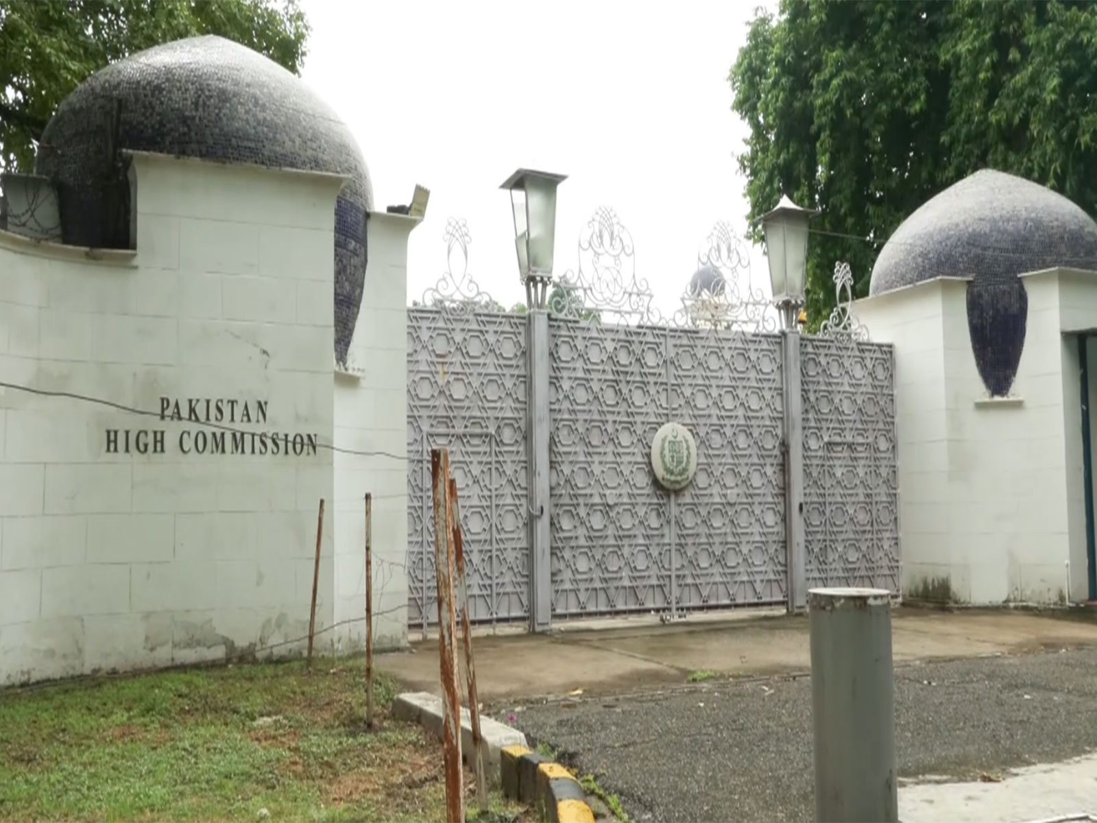 Pakistan High Commission in New Delhi (Photo/ANI)