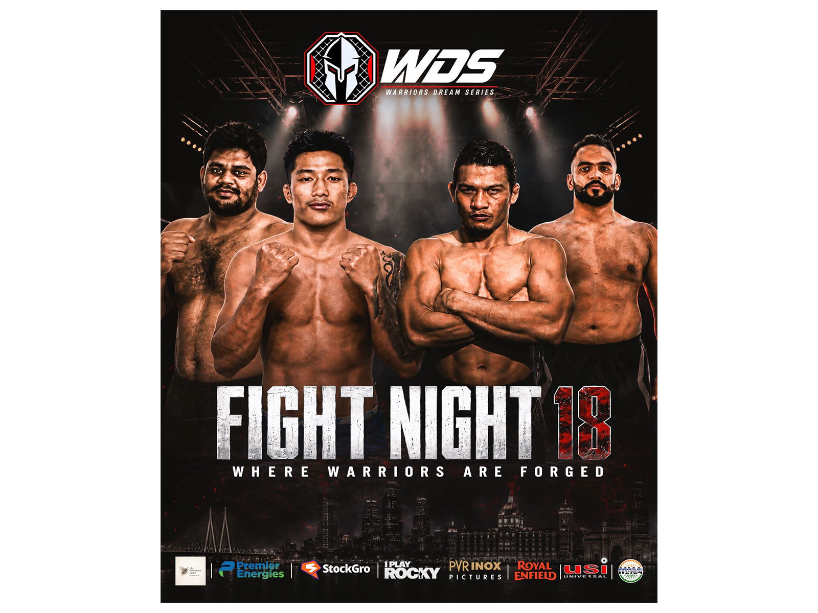 Warrior's Dream Series gears up for Fight Night 18 in Mumbai on August 28 and 29