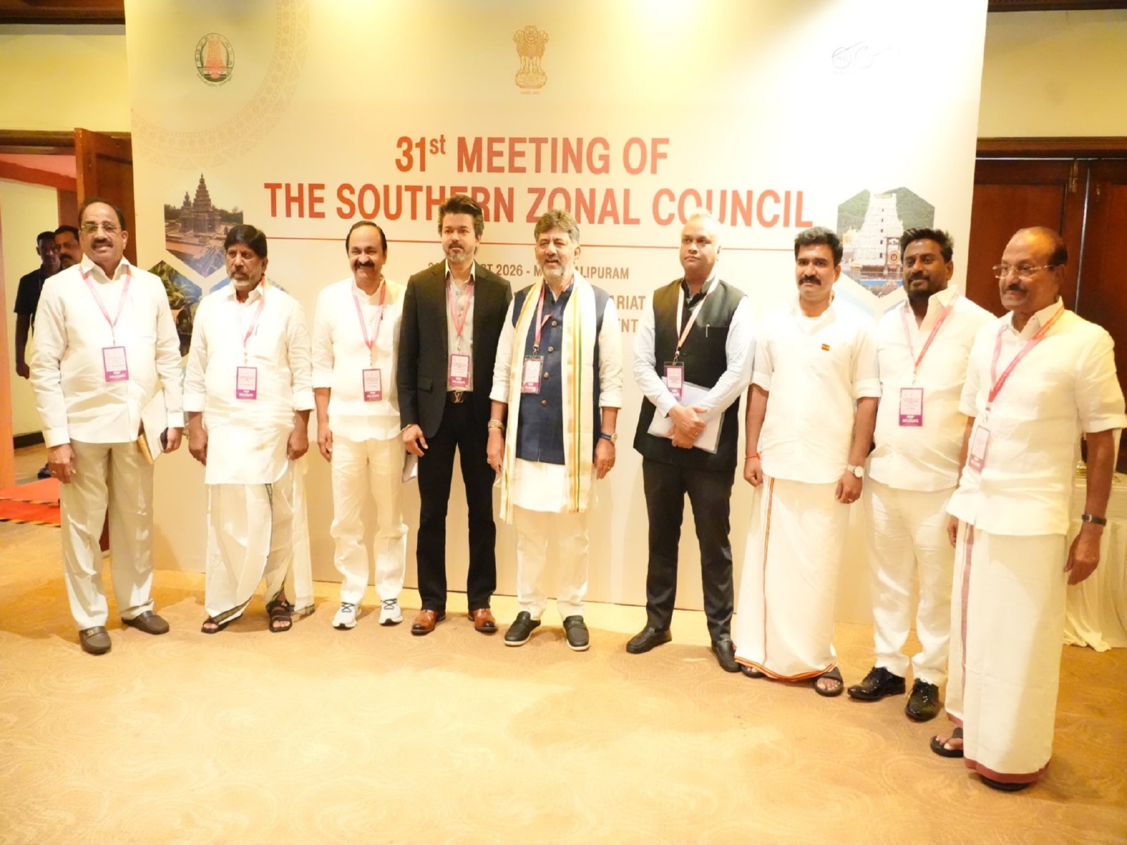 Karnataka Chief Minister DK Shivakumar participates in the 31st Southern Zonal Council meeting (Photo/X/@DKShivakumar)
