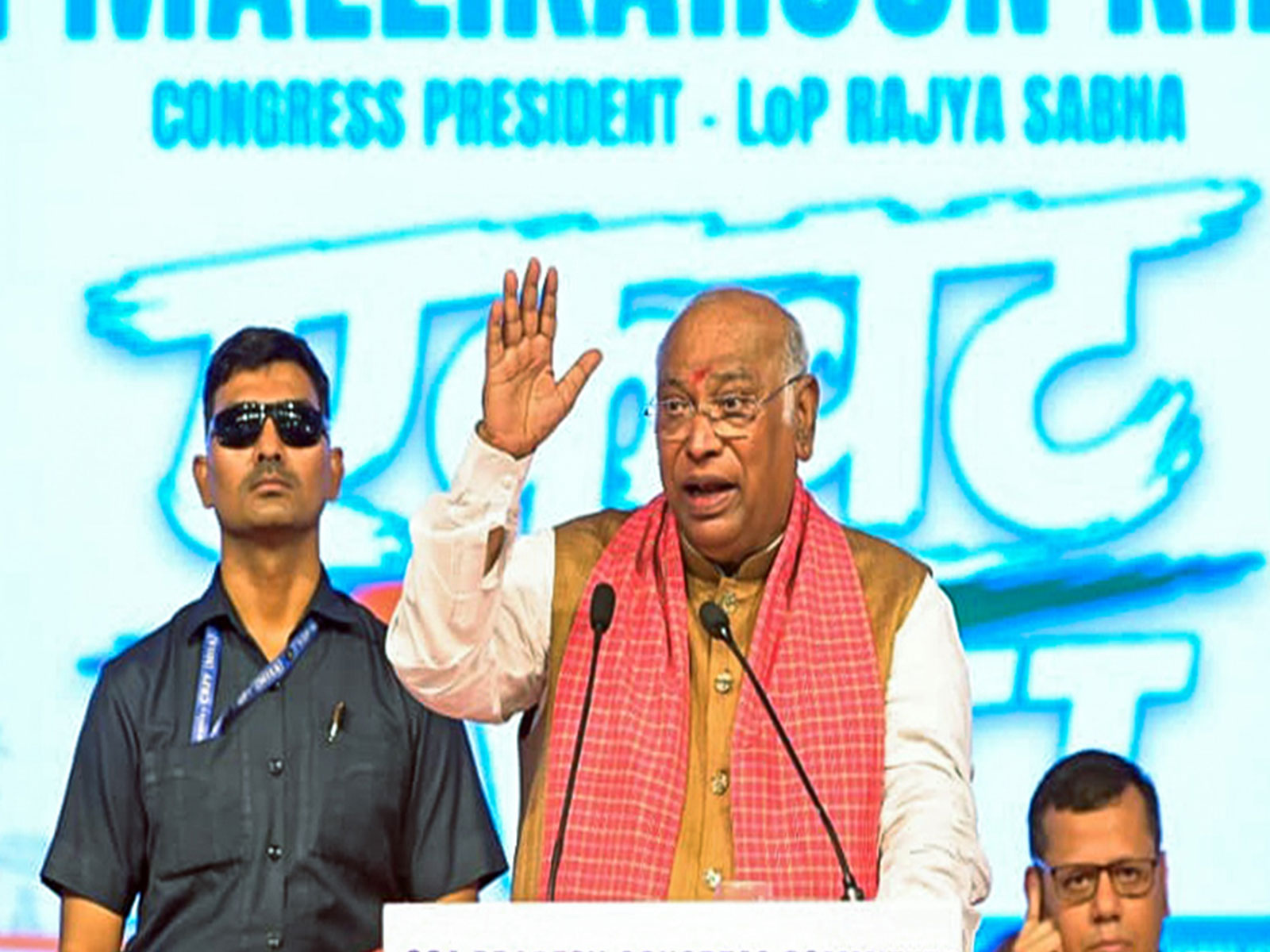 Congress president Mallikarjun Kharge (File Photo/ANI)