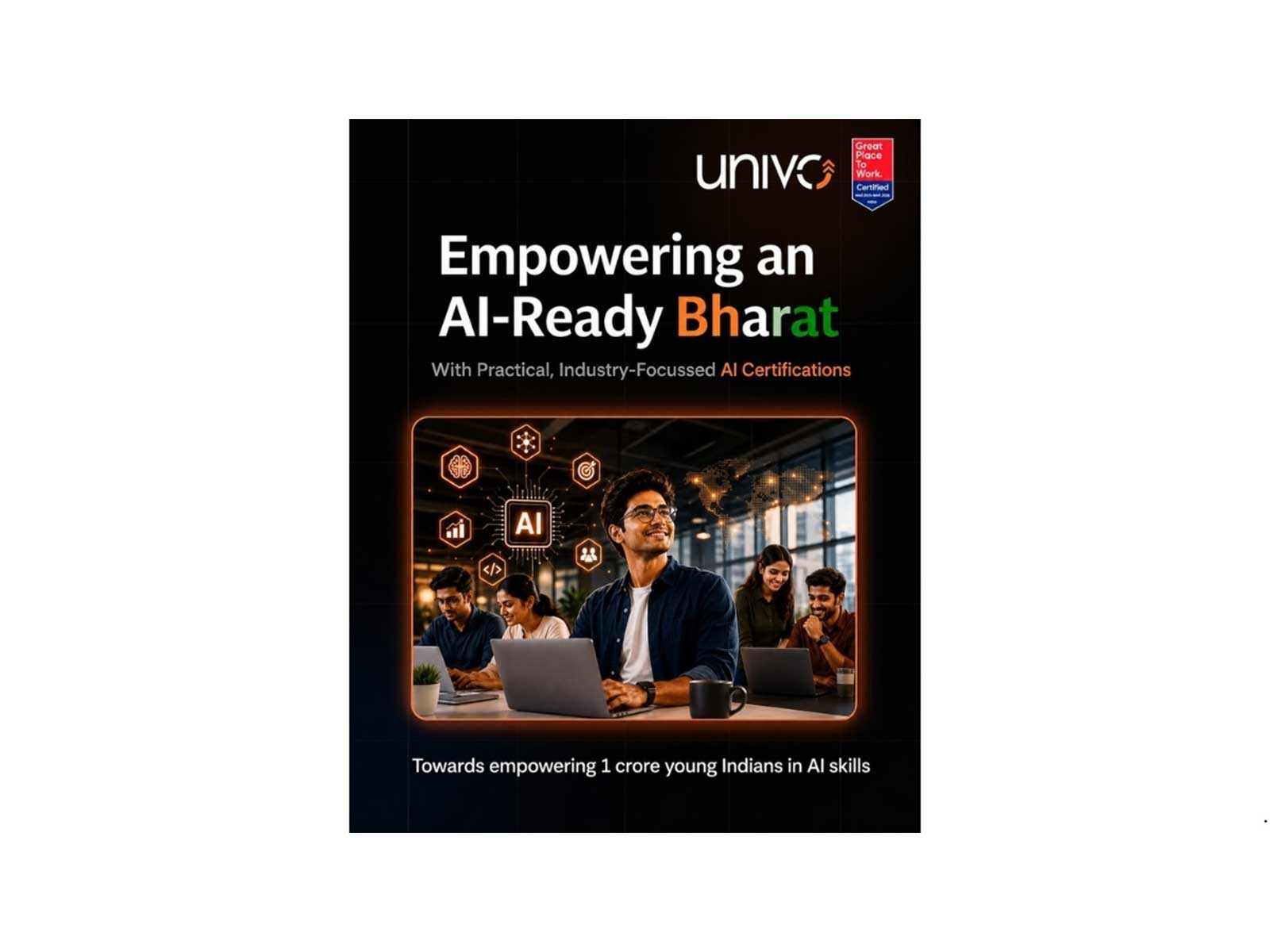New certifications span a free foundation course to role-based professional credentials, designed to build AI capability across generations and career stages