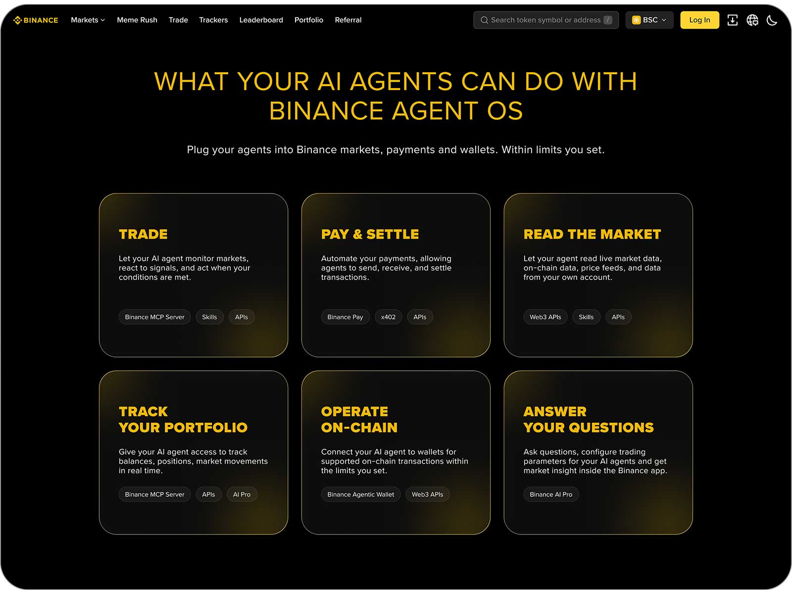Binance Introduces Agent OS to Connect AI Applications to Financial Infrastructure