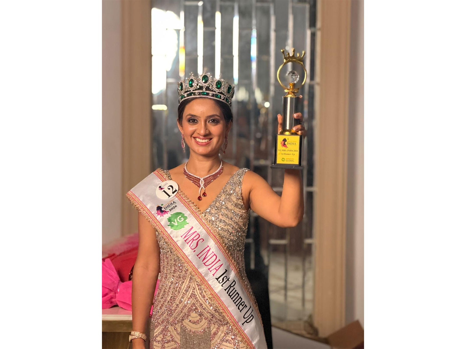 Visionara Global Crowns Vineeta Gupta as VG Mrs India 2026 1st Runner-Up and VG Haryana Queen 2026
