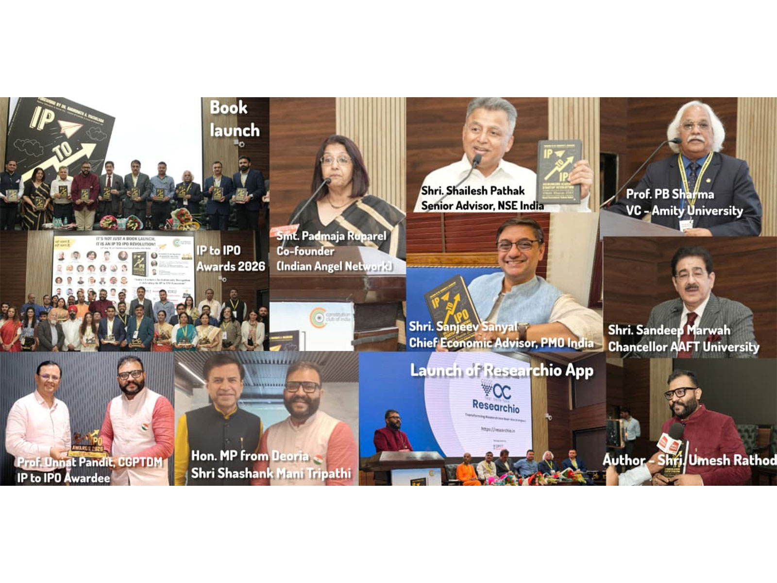 IP to IPO Book launch & Awards 2026 celebrates India's Journey from Intellectual Property to Enterprise for Viksit Bharat 2047