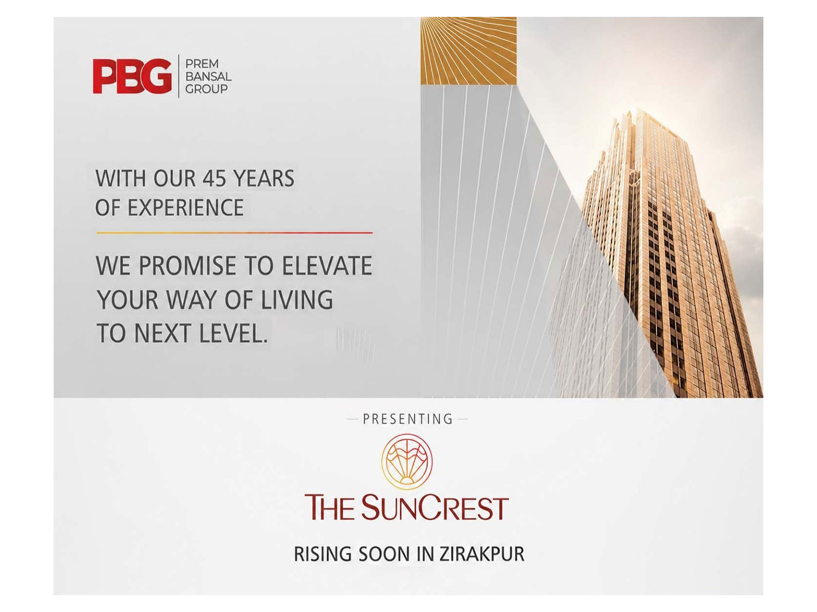 PBG Announces The Suncrest, Marking a New Chapter in Its 45-Year Real Estate Journey
