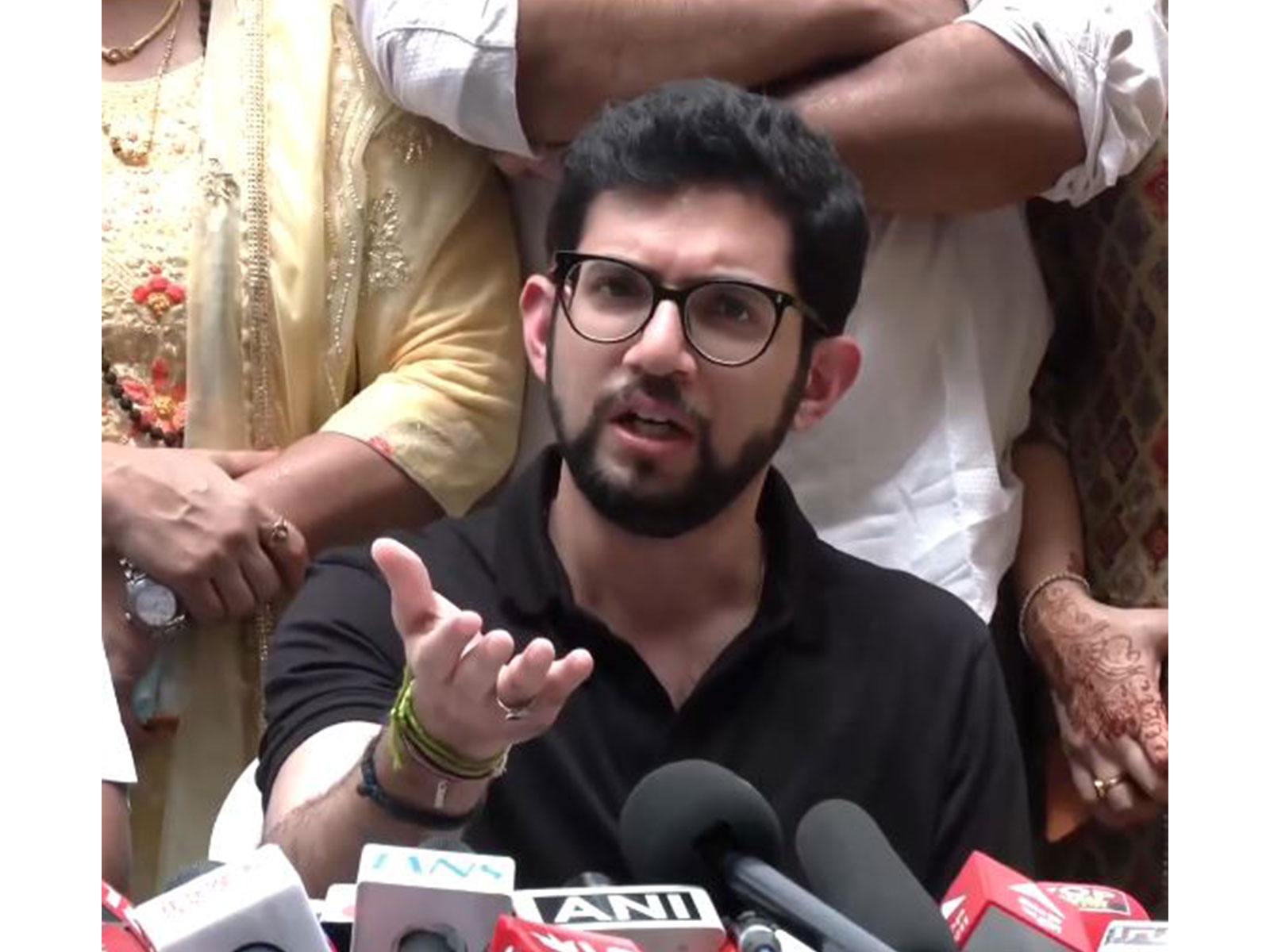 Shiv Sena (UBT) leader Aaditya Thackeray (Photo/ANI)