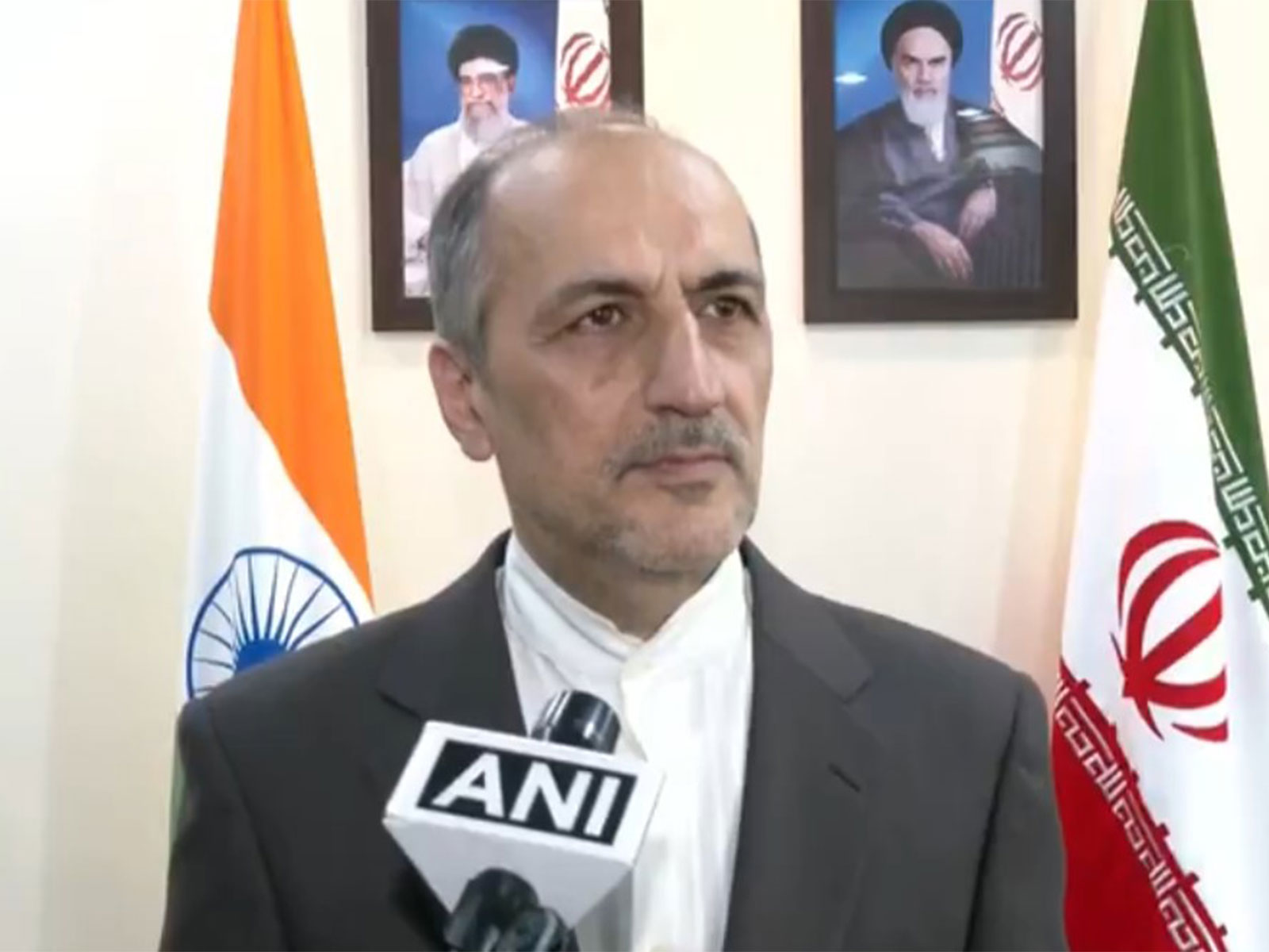Iran's Consul General in Mumbai, Saeid Reza Mosayeb Motlagh (File Photo/ANI)