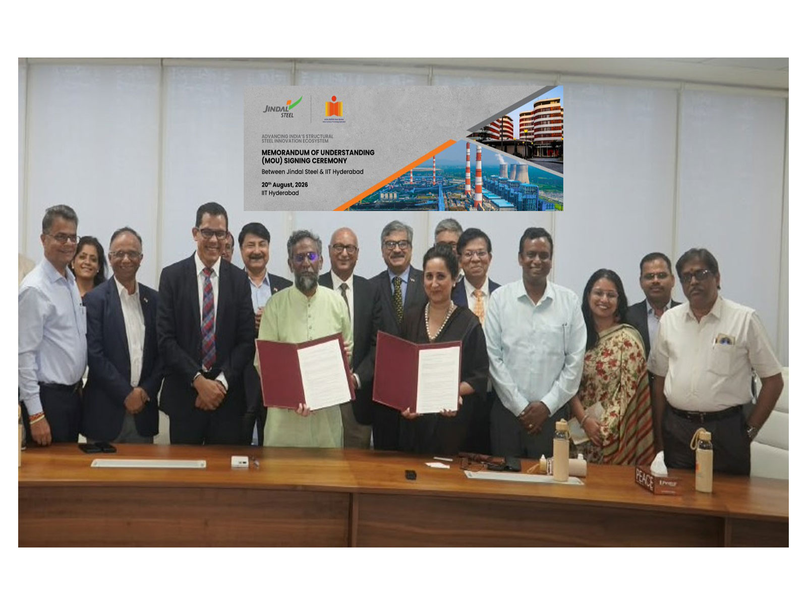 Jindal Steel Partners with IIT Hyderabad to Establish Centre of Excellence for Advanced Steel Solutions