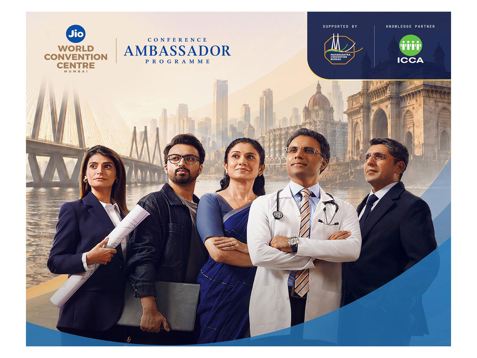 Maharashtra Convention Bureau, Jio World Convention Centre & ICCA Launch Conference Ambassador Programme (Photo-Jio)