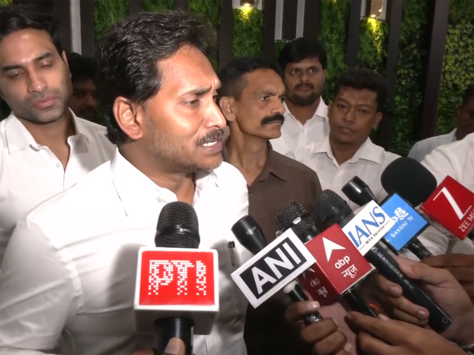 YSRCP president and former Andhra Pradesh CM YS Jagan Mohan Reddy (Photo/ANI)