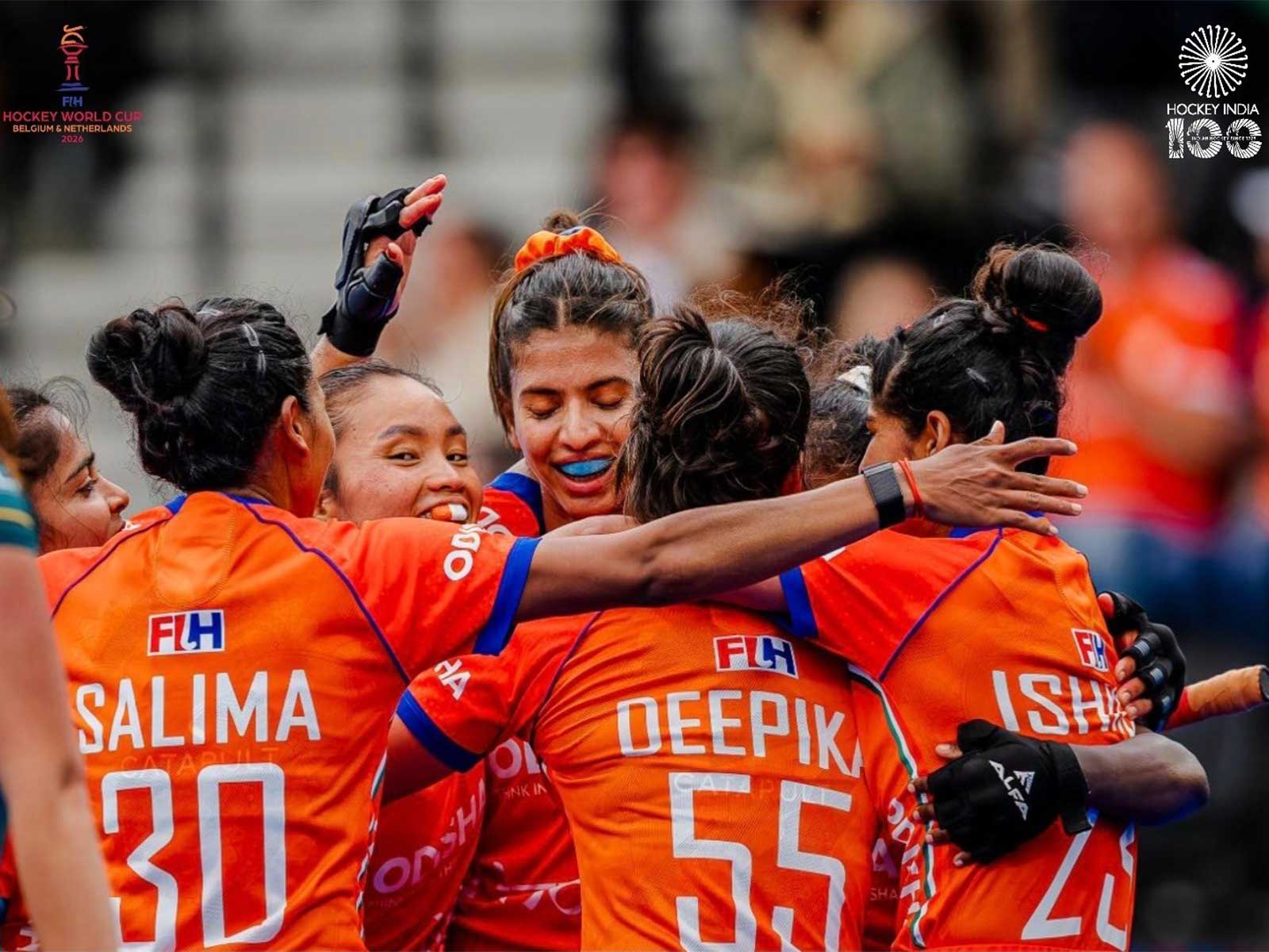 India women's hockey team. (Photo: X/ @TheHockeyIndia)