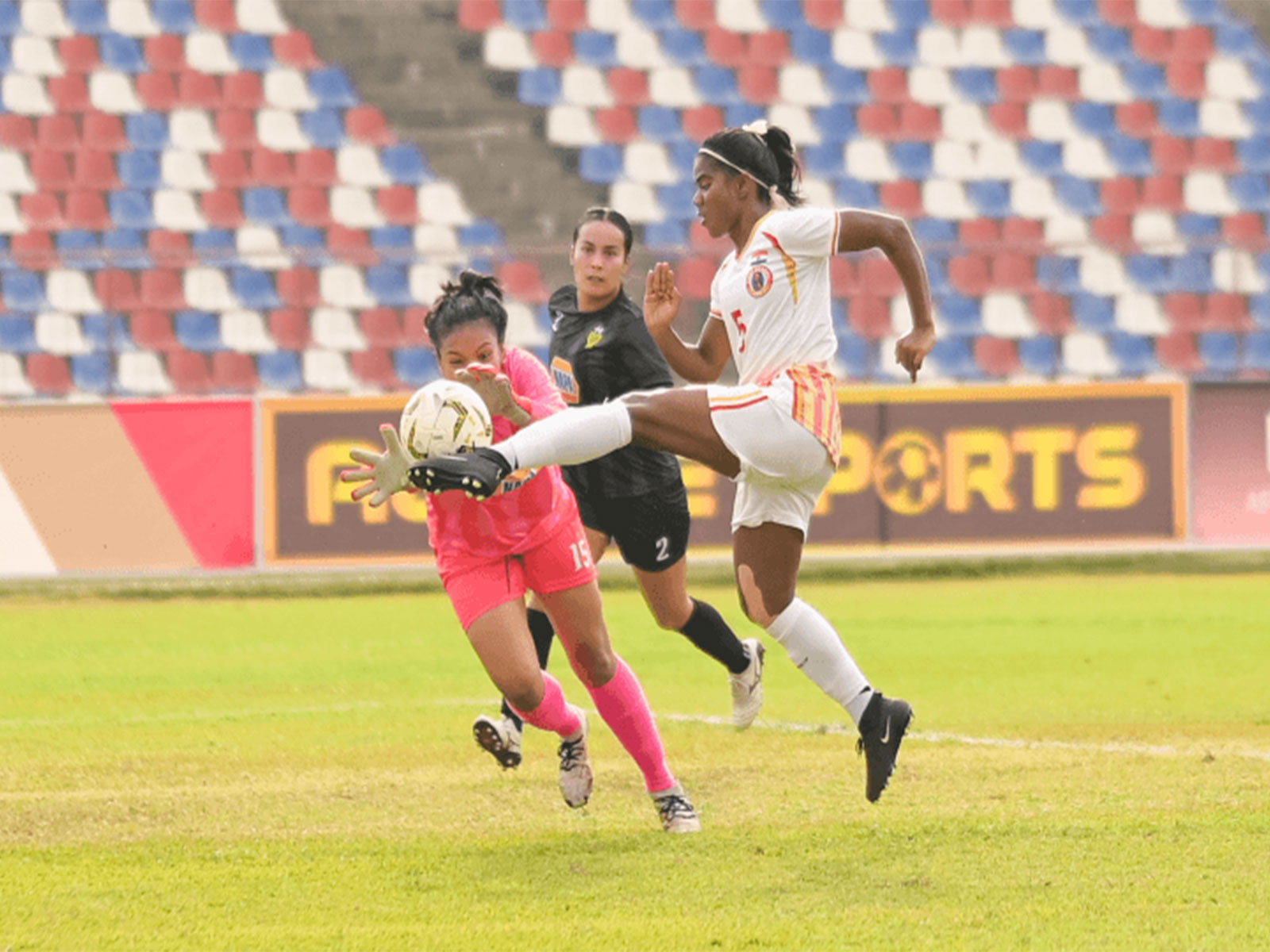 East Bengal FC Women team player against Rovers FC (Guam) in the AFC Women's Champions League. (Photo: AFC Media)
