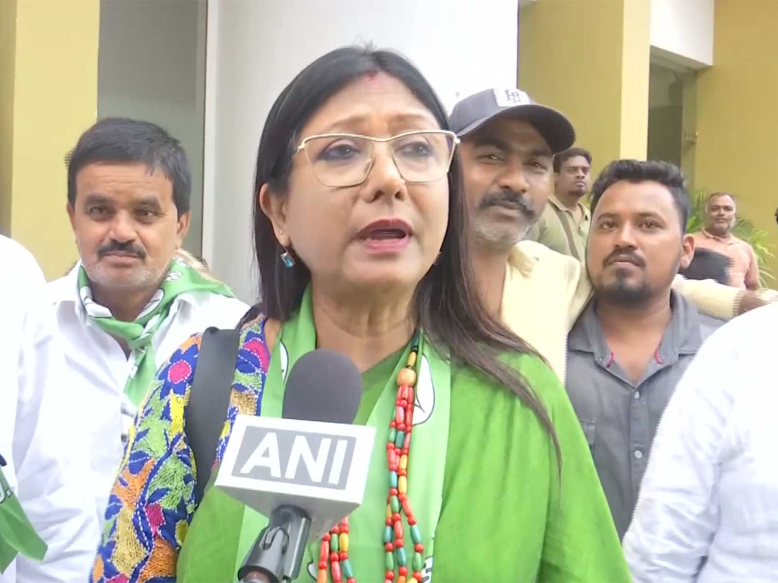 JMM MP Mahua Maji (Photo/ANI)