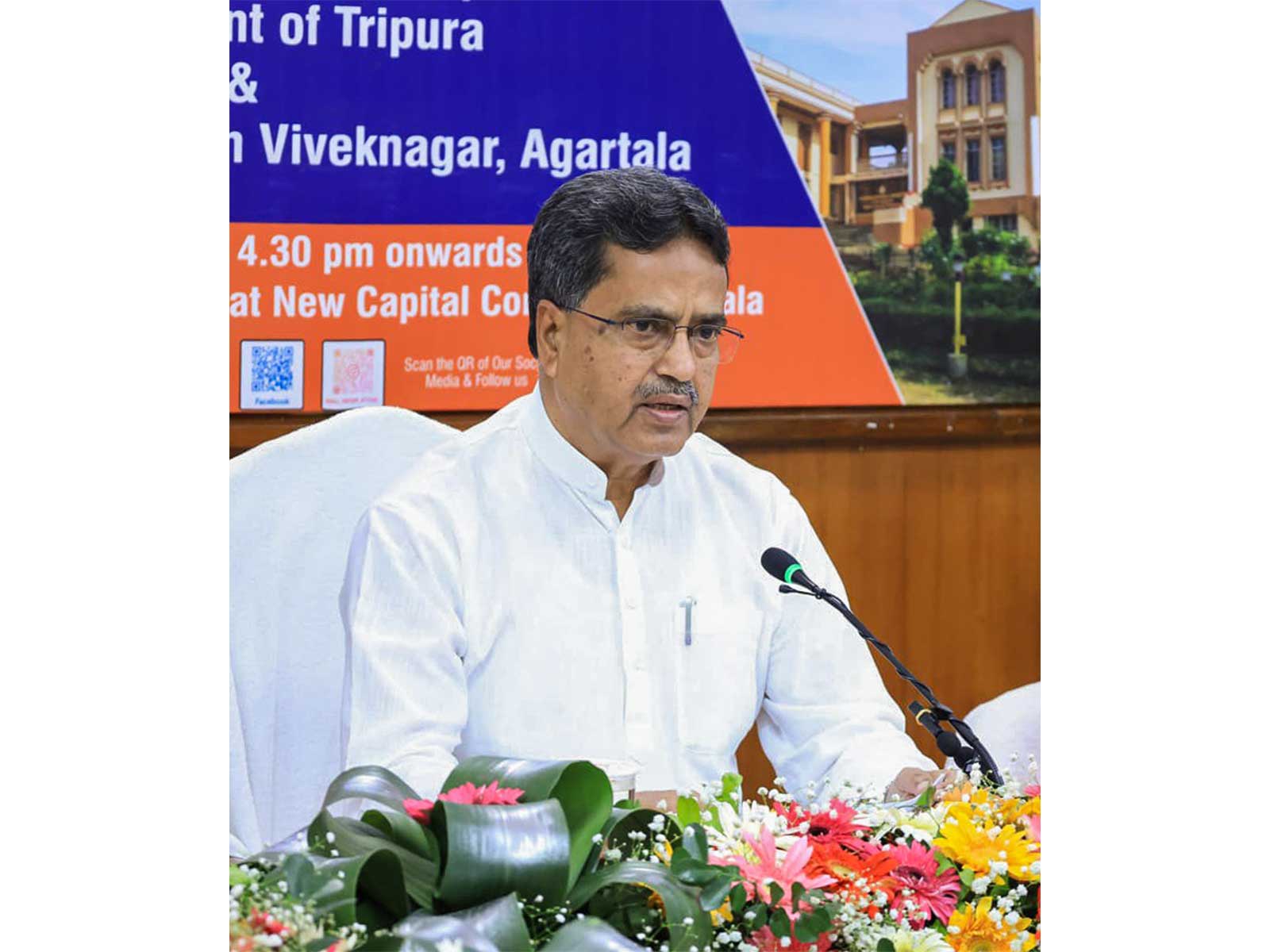 Tripura Chief Minister Manik Saha (Photo/ANI)
