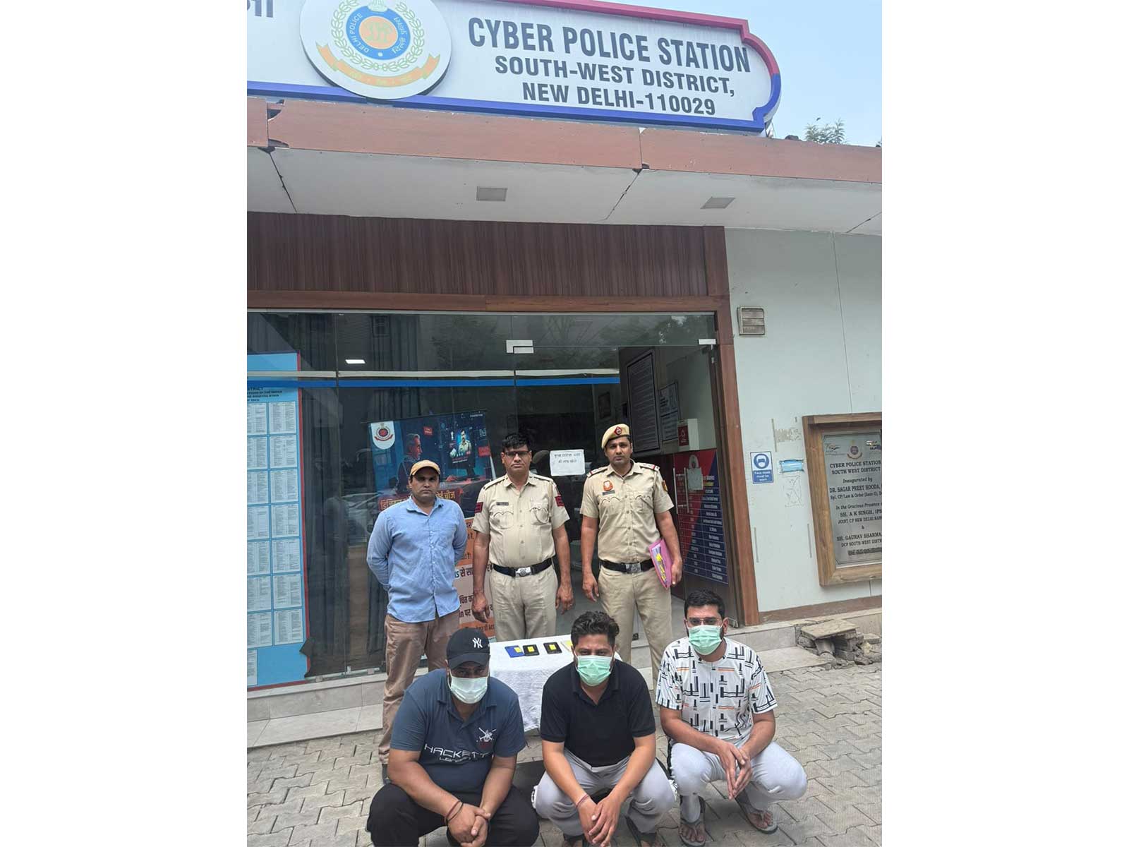 Delhi's Cyber Police Station busted inter-state digital arrest cyber-fraud network (Photo/Delhi Police)
