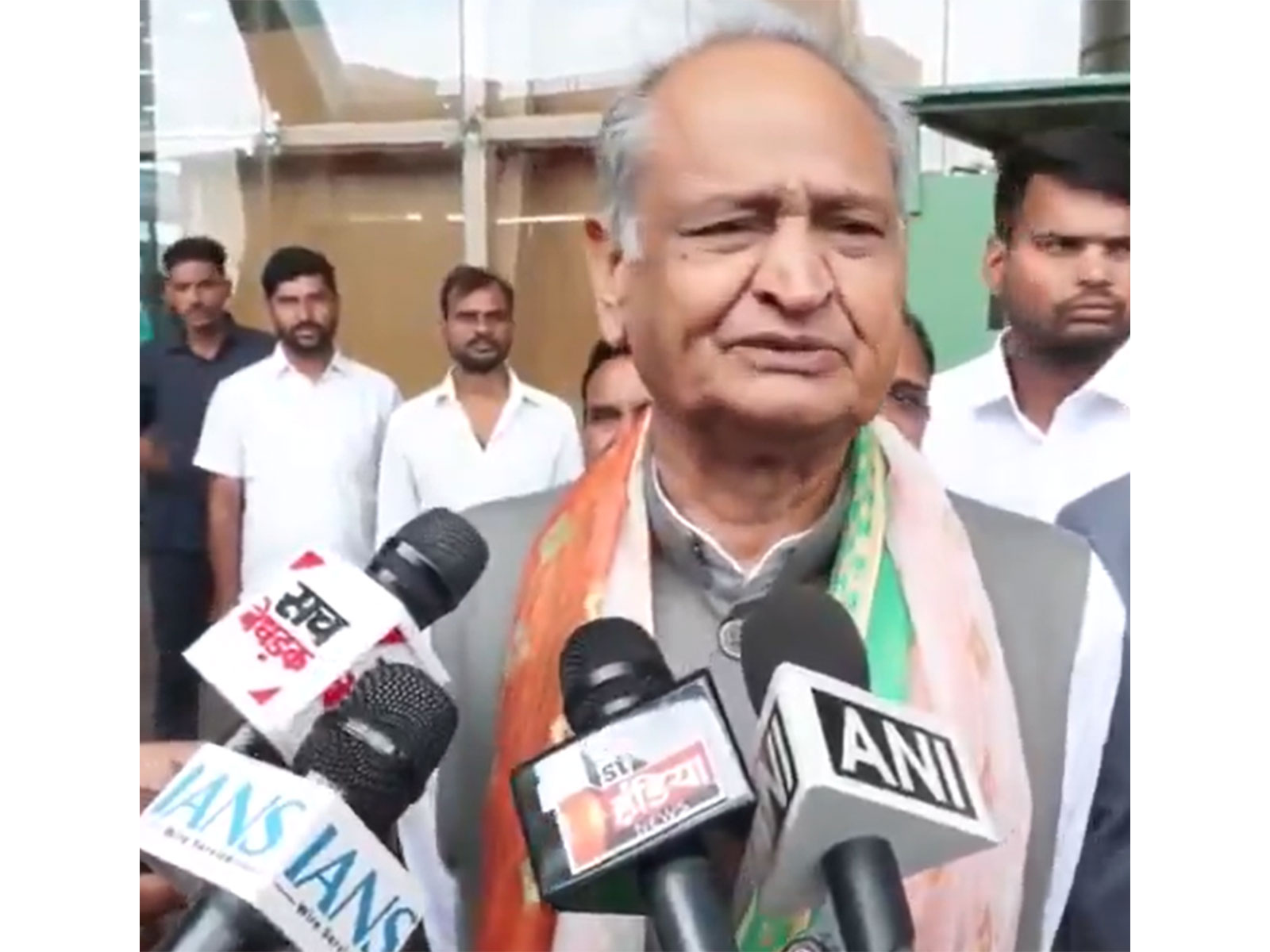 Former Chief Minister of Rajasthan and Congress leader Ashok Gehlot (Photo/ ANI)