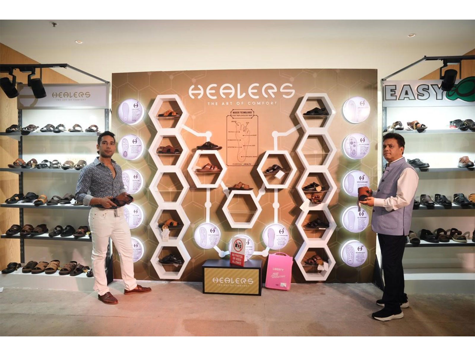 During the SS27 NCM Meeting at Taj Goa, with Liberty Shoes Ltd. Executive Director Mr. Raman Bansal and Young Director Mr. Ruchir Bansal