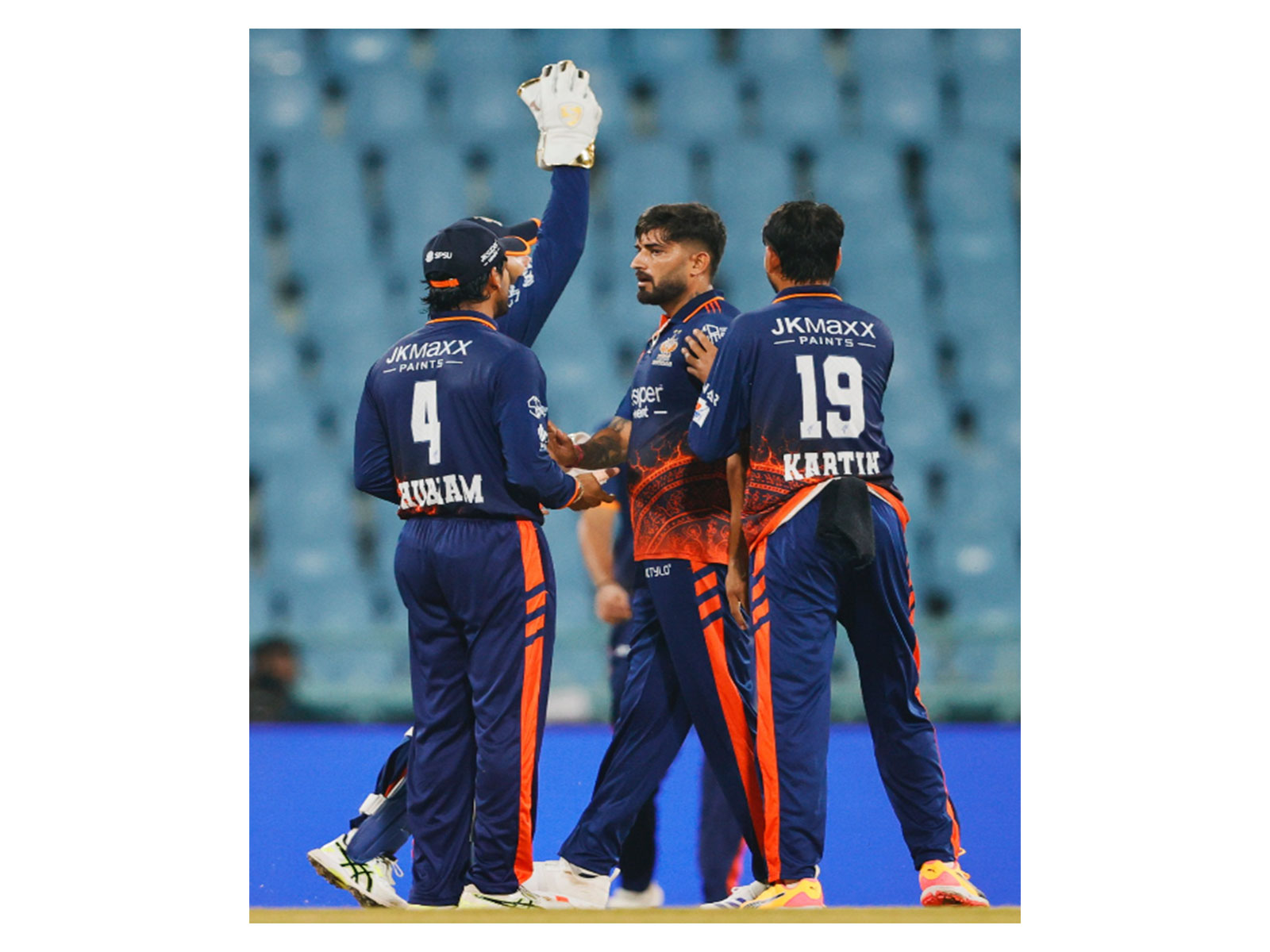 Kashi Rudras players (Photo: UP T20 League)