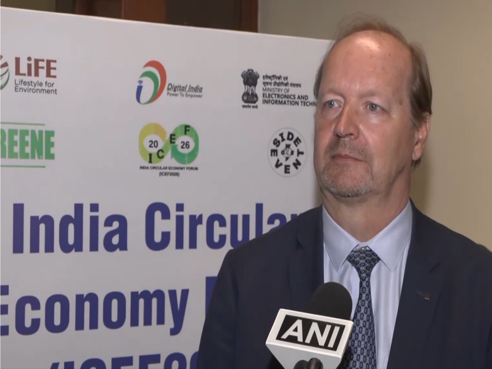 Antti Herlevi, Trade Counsellor at the Embassy of Finland (Photo/ANI)