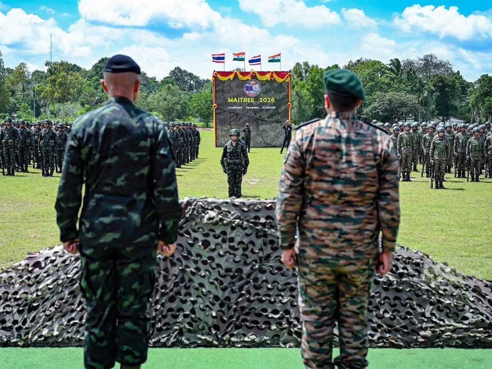 India-Thailand armies conduct joint military exercise Maitree-XV (Photo: Indian Army)