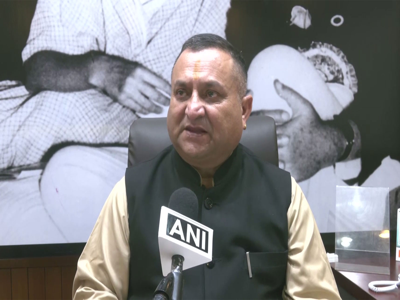 HPCC President Vinay Kumar (Photo/ANI)