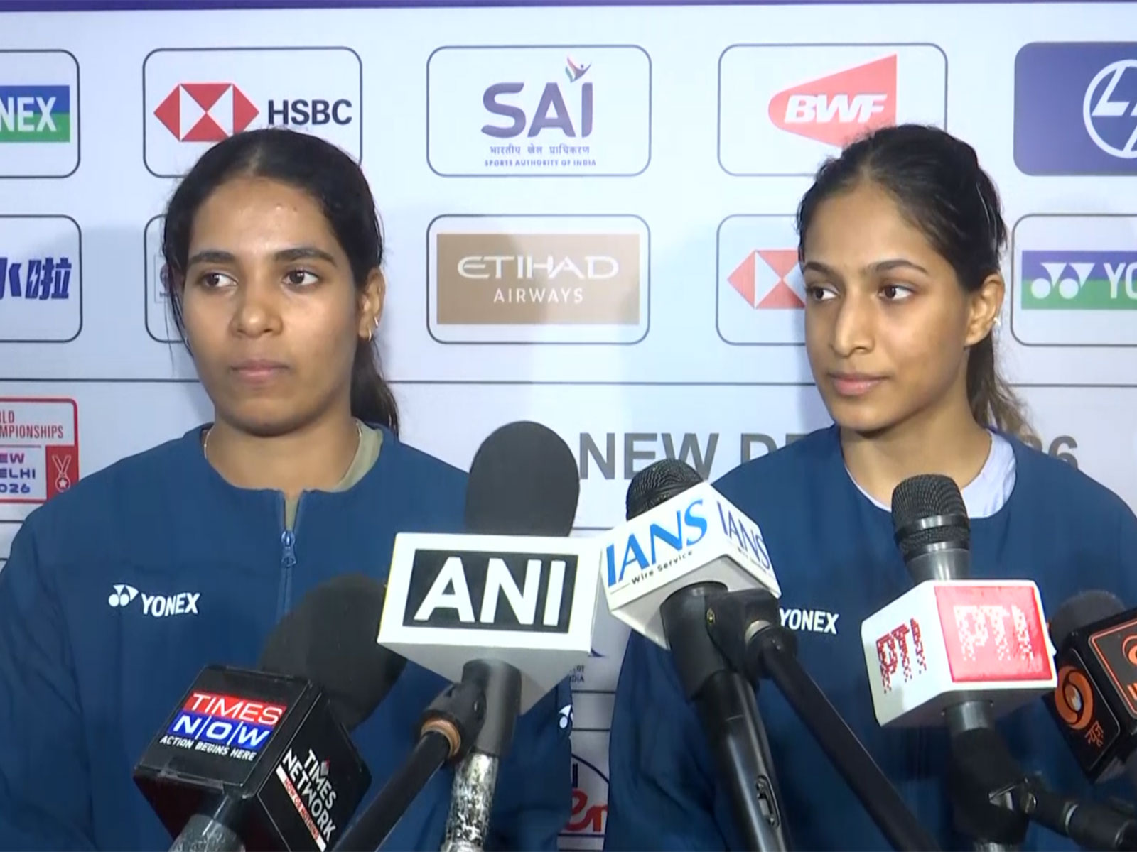 Treesa Jolly and Gayatri Gopichand (Photo: ANI)