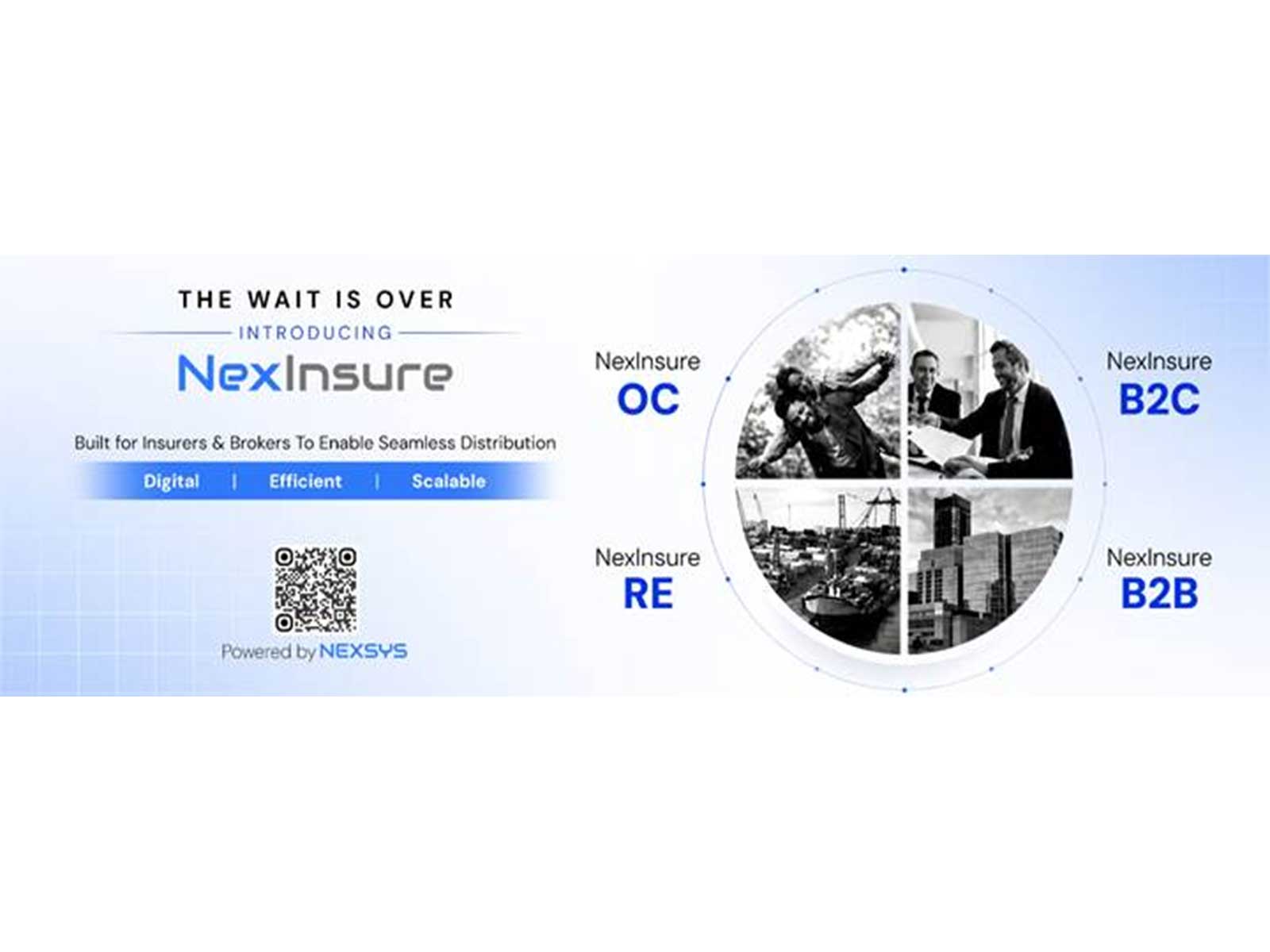 AI-native, API-first & highly configurable, NexInsure brings digital capabilities across retail, commercial & reinsurance businesses onto a unified technology platform 