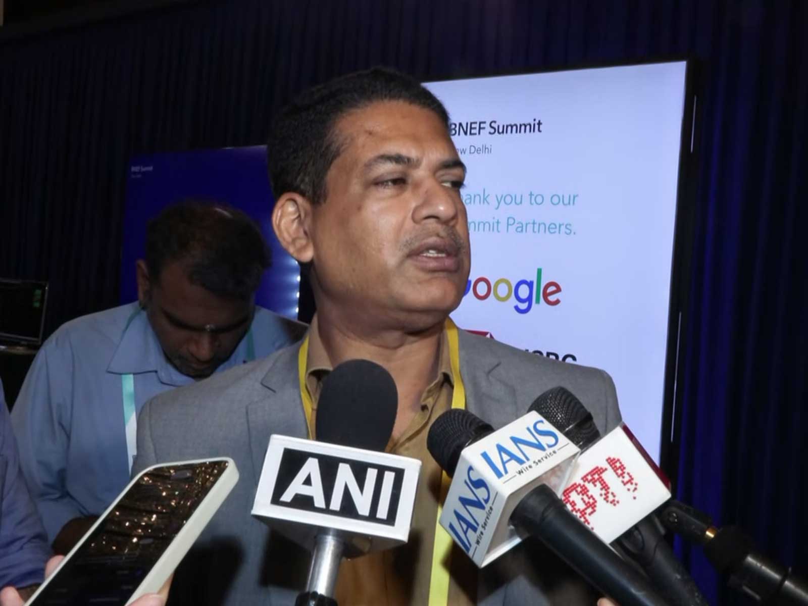 Ministry of New and Renewable Energy (MNRE) Secretary Santosh Kumar Sarangi (Photo/ANI)